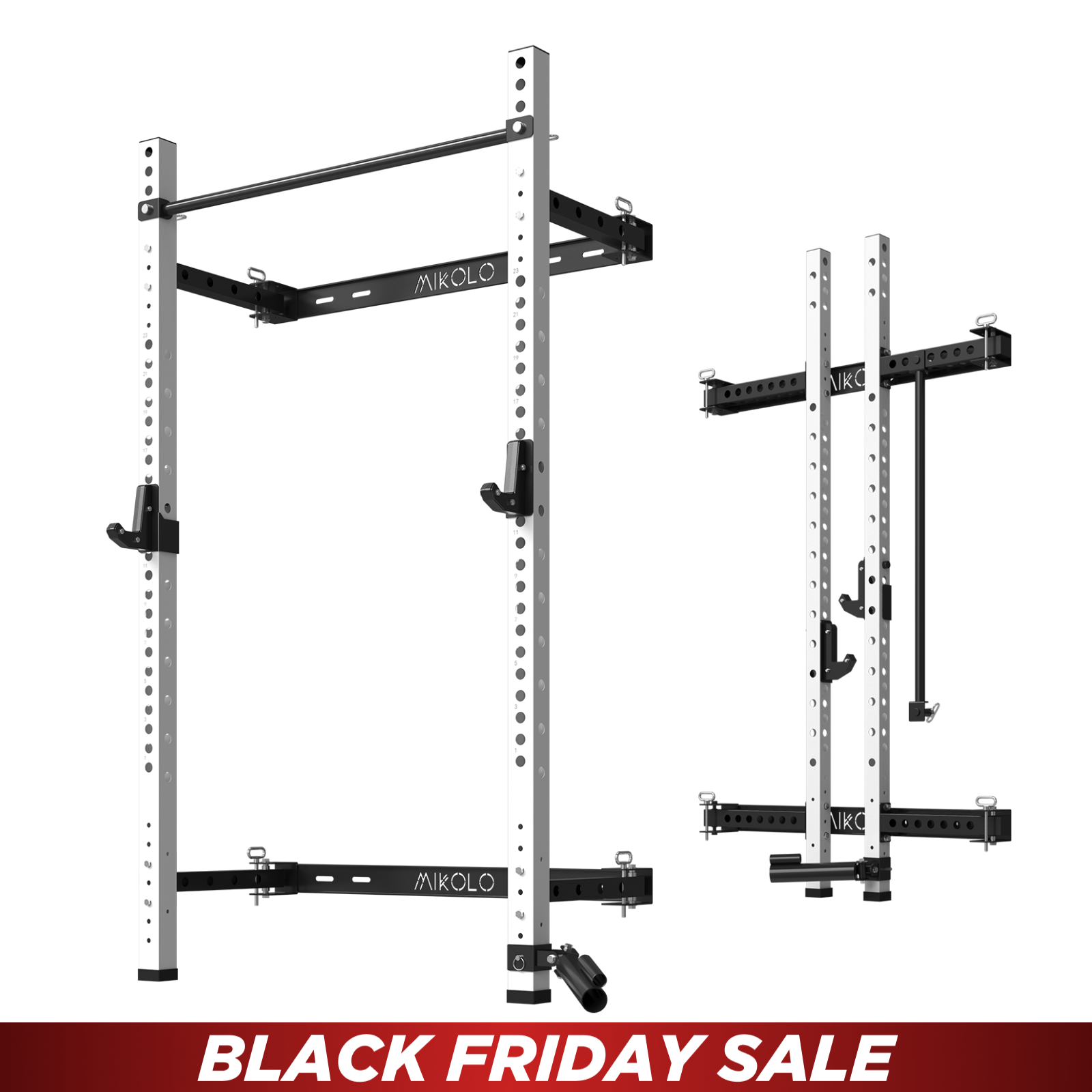 FOLDGYM™ Wall Mounted Folding Squat Rack