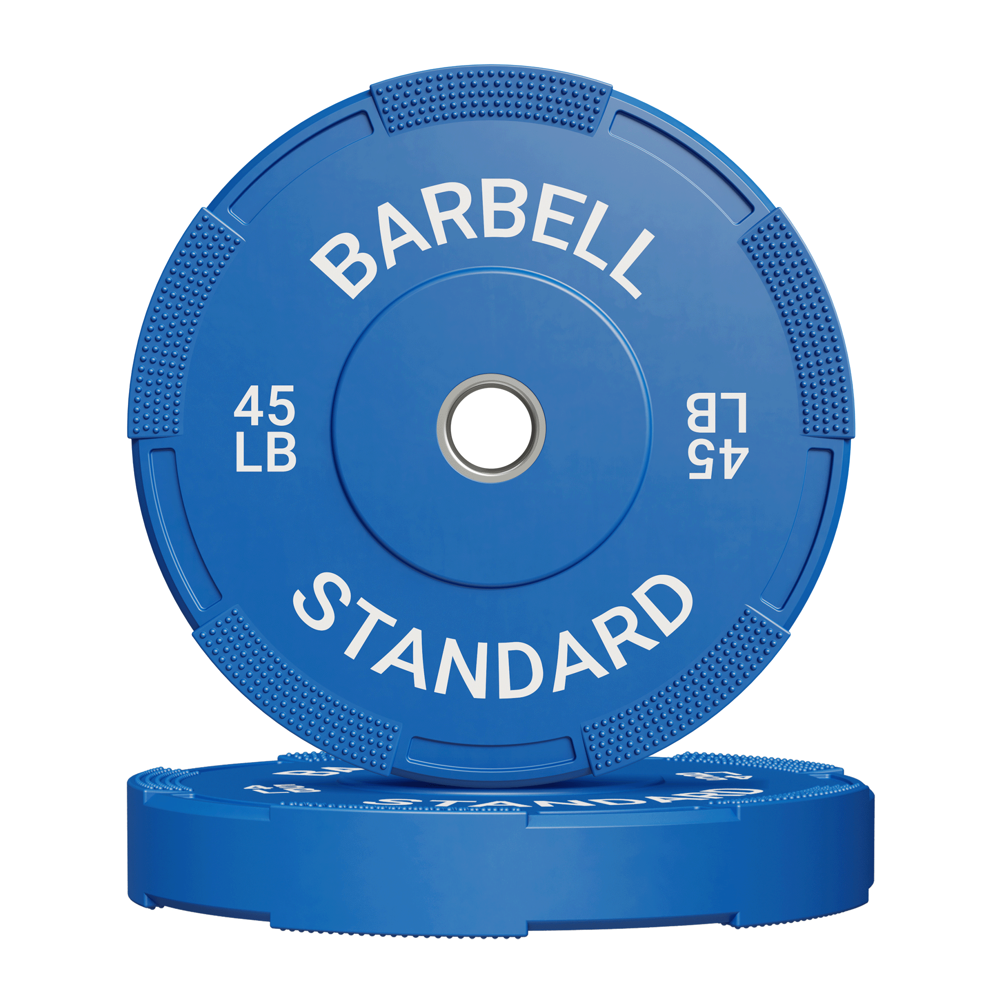 235 lbs Set EZ-Grip Color Bumper Plates & Fractional Plates