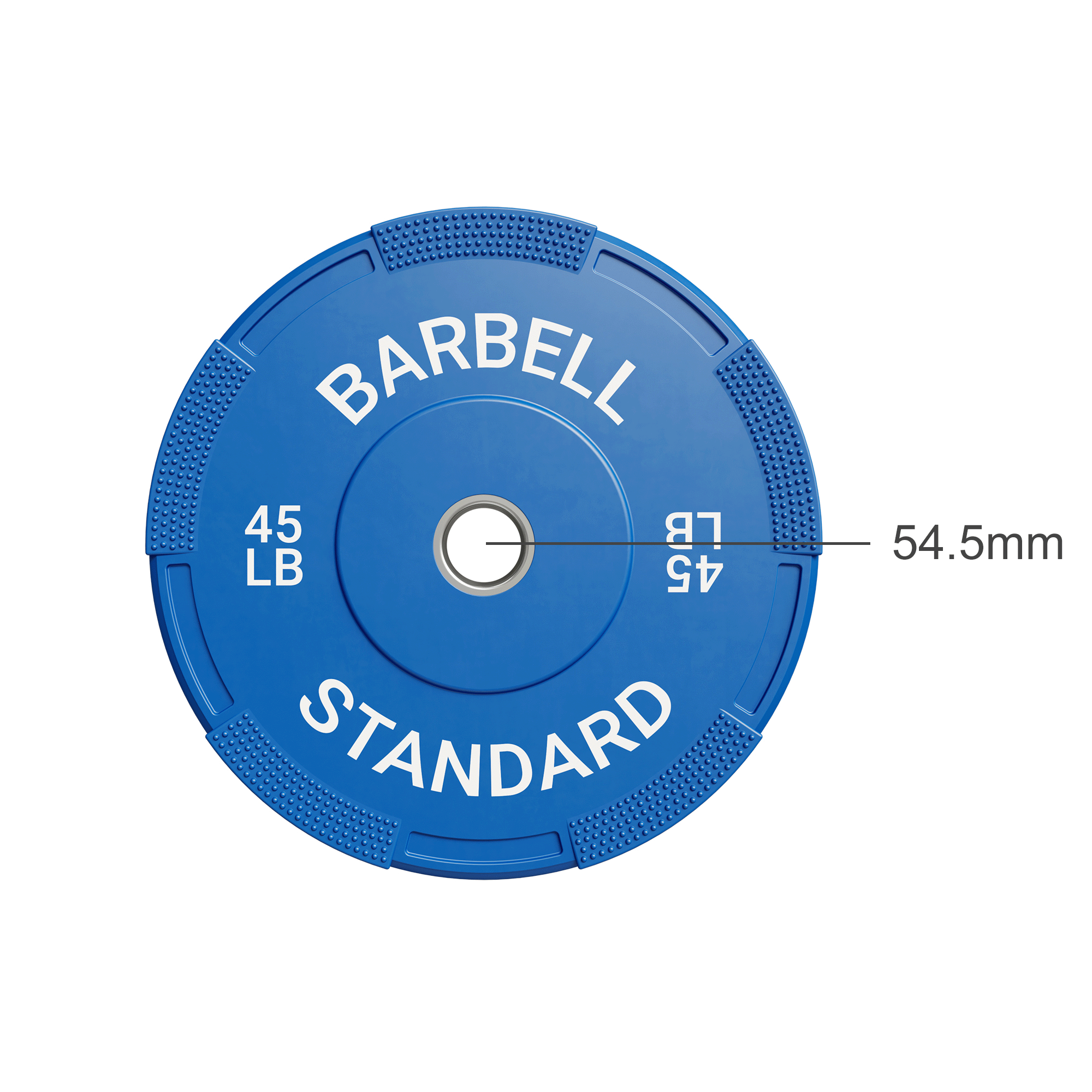235 lbs Set EZ-Grip Color Bumper Plates & Fractional Plates