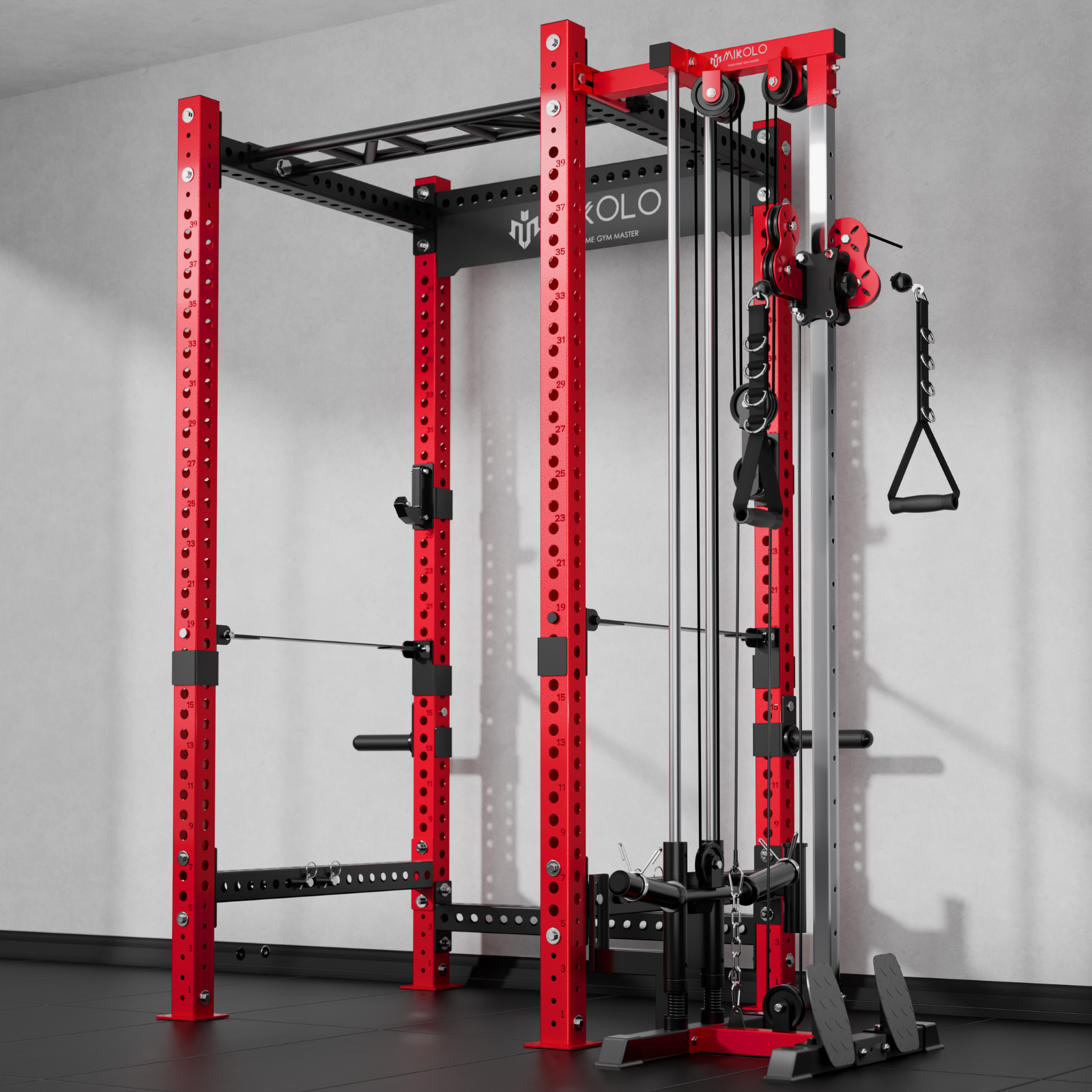 MIKOLO G3 Plate Loaded Pulley Tower
