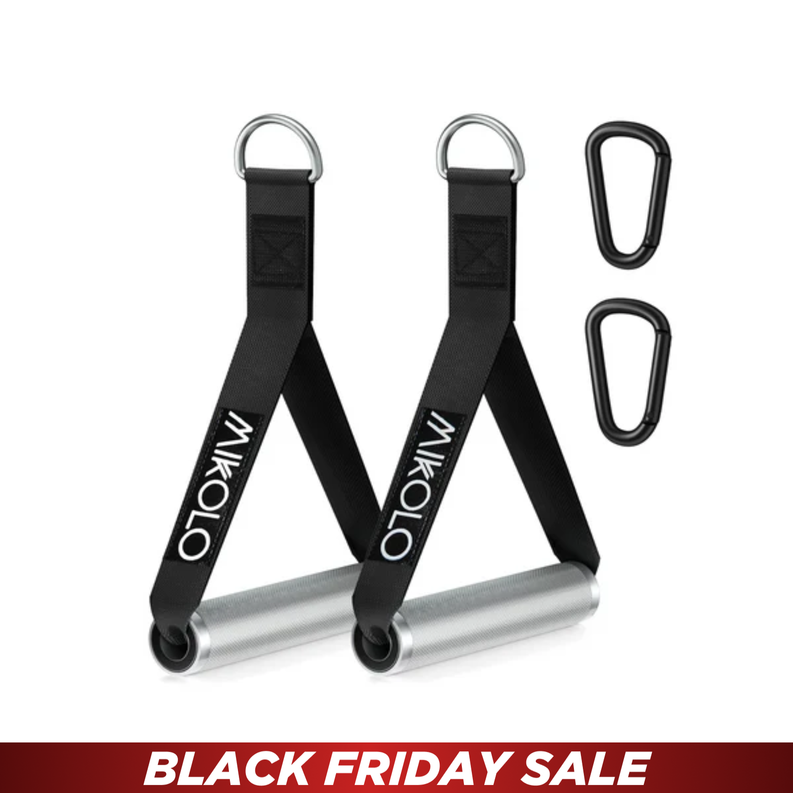 Knurled Handles Pair with Bearings