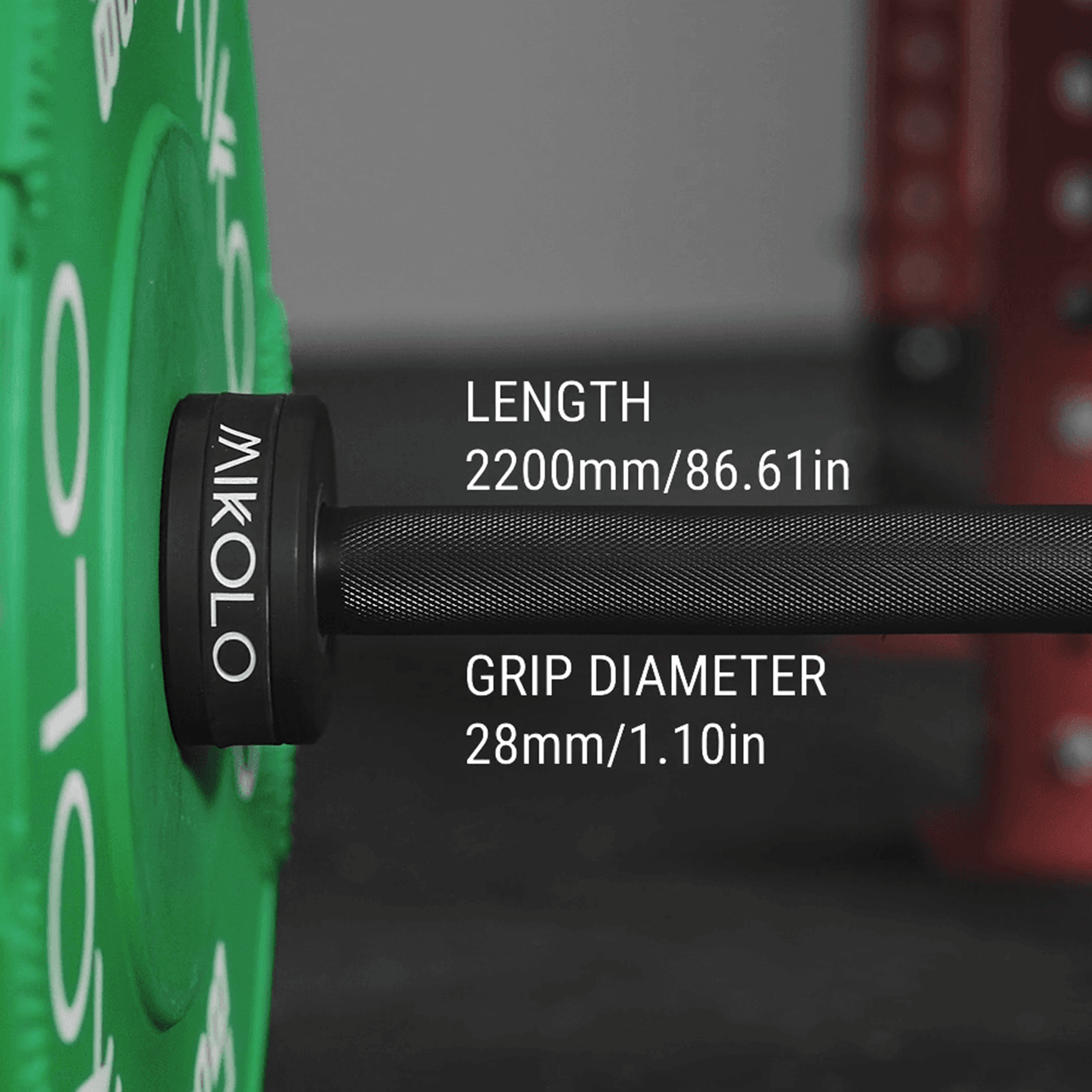 7 ft Barbell - 20 kg Blemished