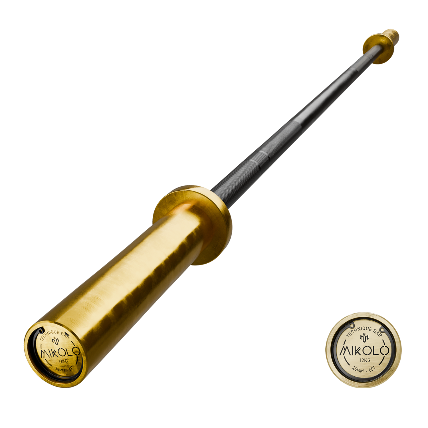 Gold 7 ft Barbell - 20 kg