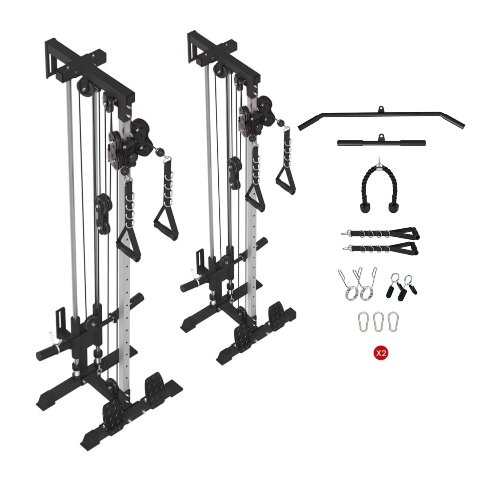 MIKOLO G3 Plate Loaded Pulley Tower