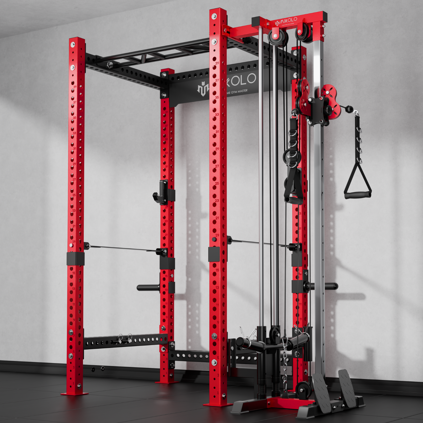 MIKOLO G3 Plate Loaded Pulley Tower
