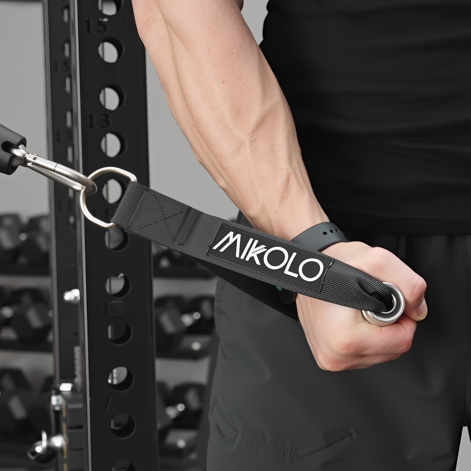 Exercise Handles with Bearings
