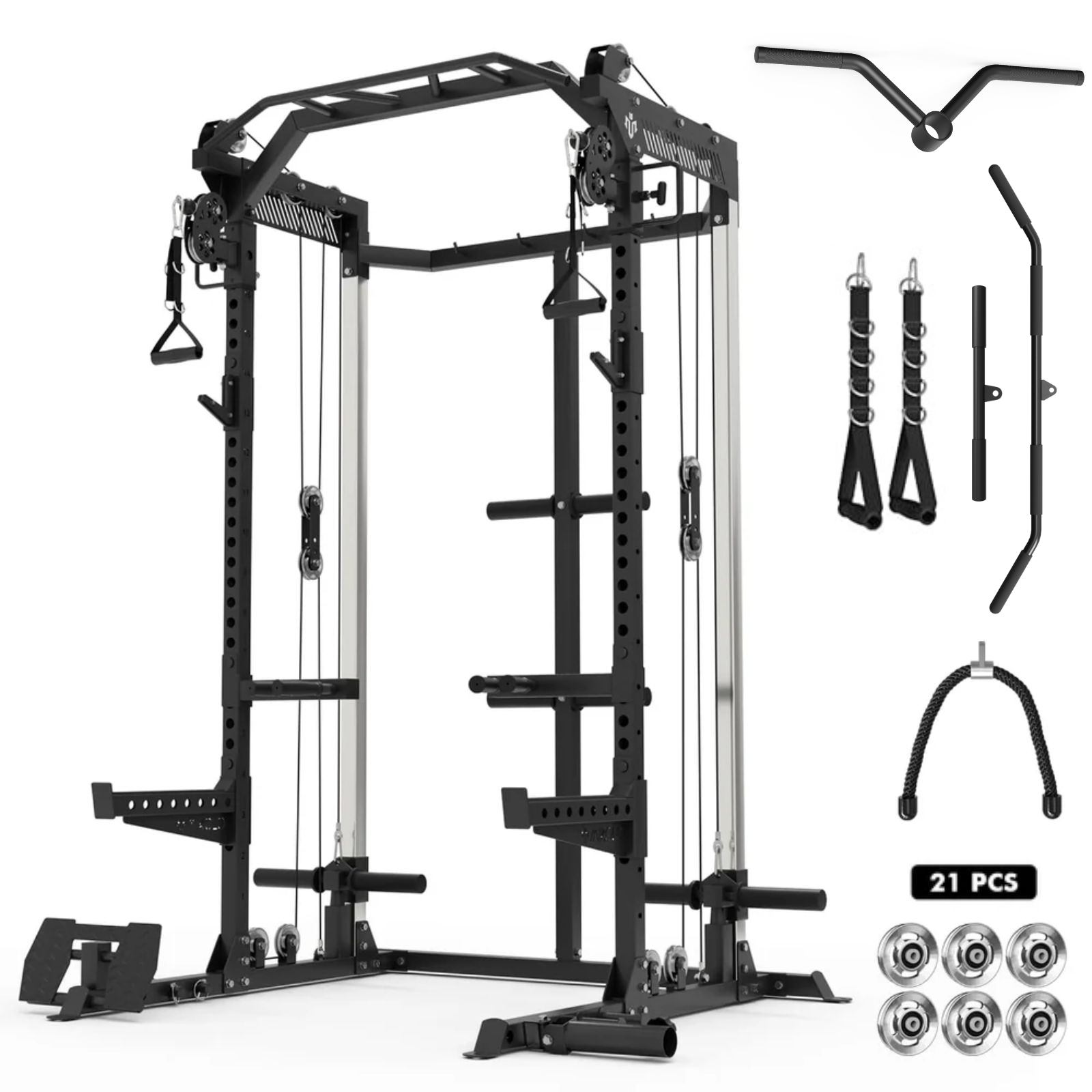 HR05-ULTRA Half Rack Functional Trainer