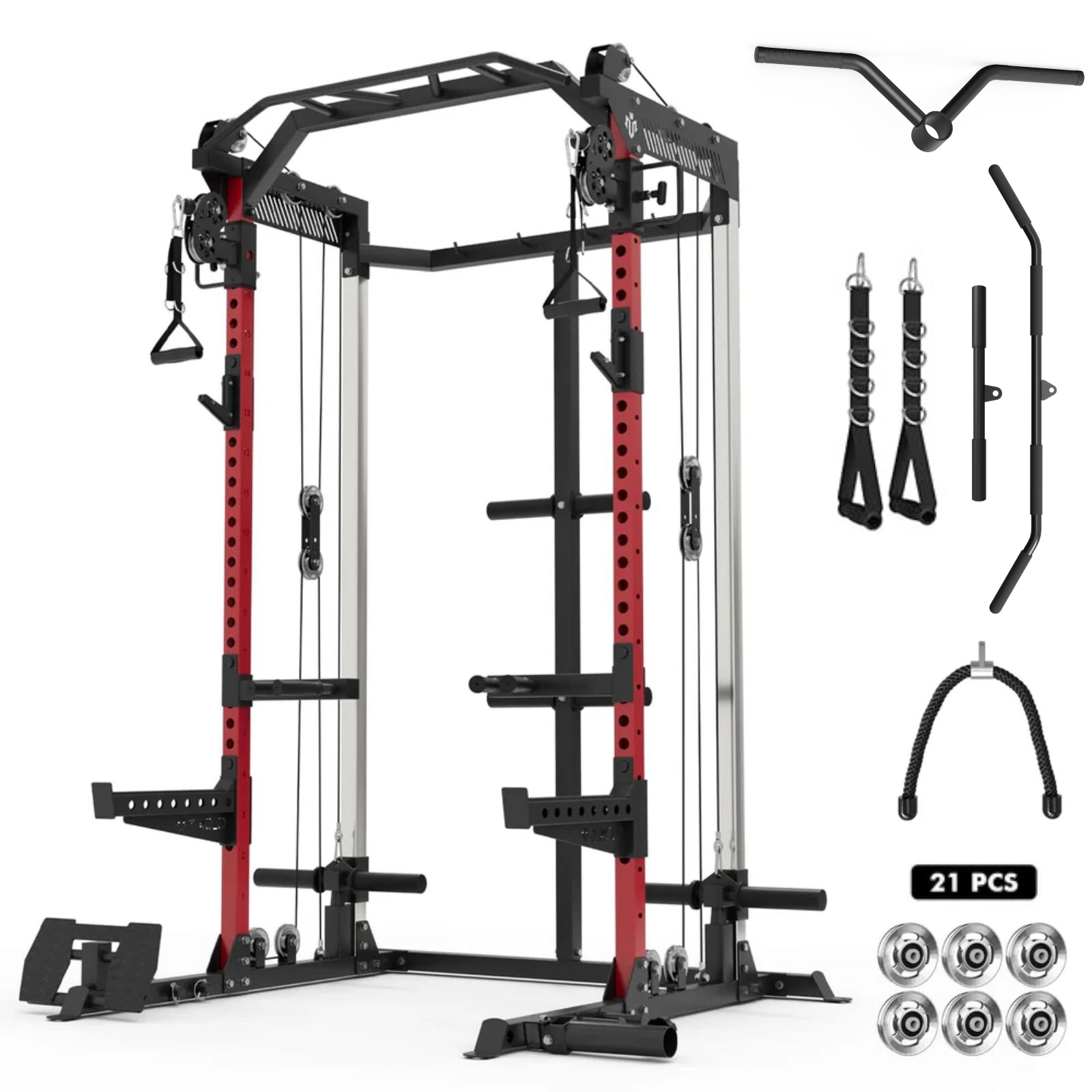 HR05-ULTRA Half Rack Functional Trainer