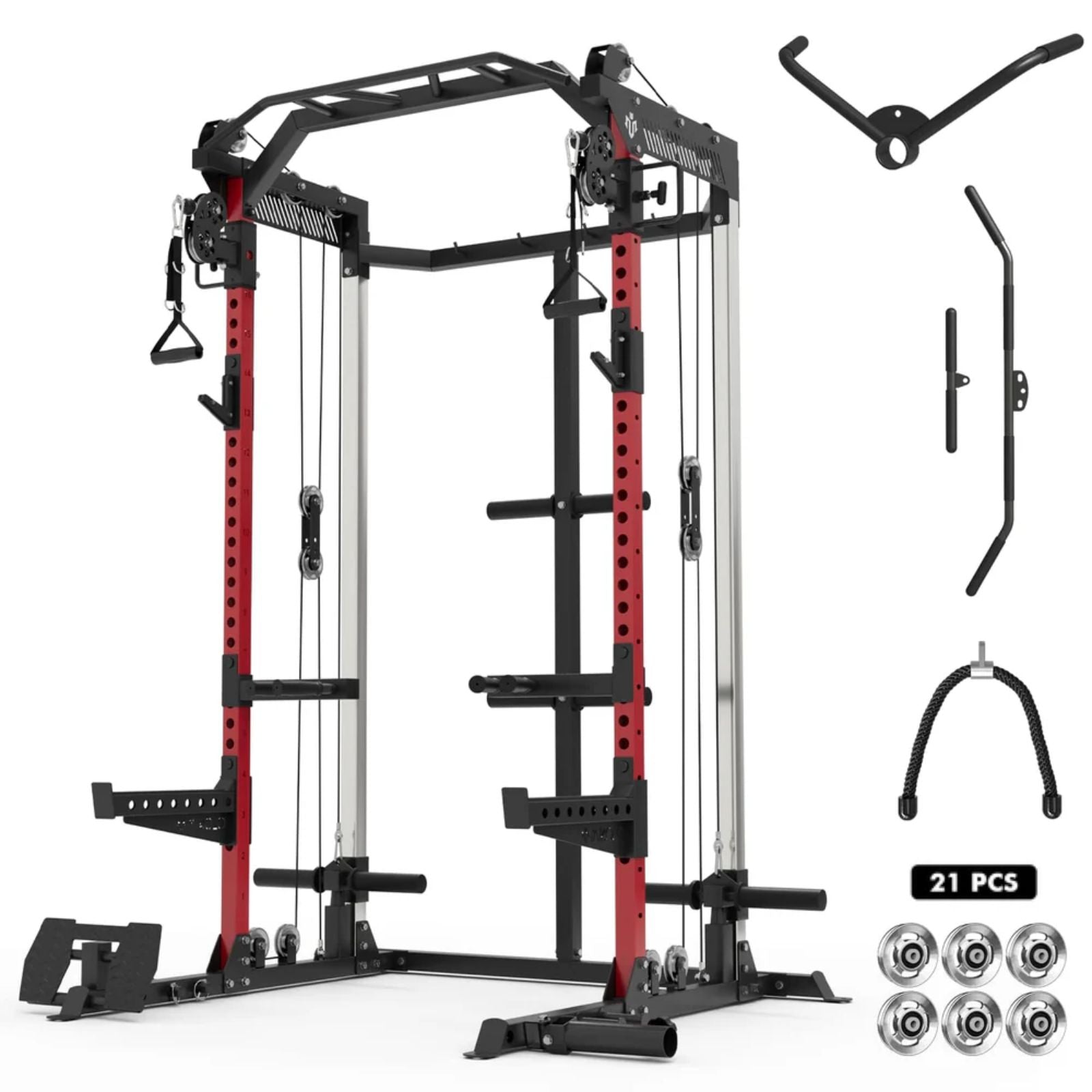 HR05-ULTRA Half Rack Functional Trainer