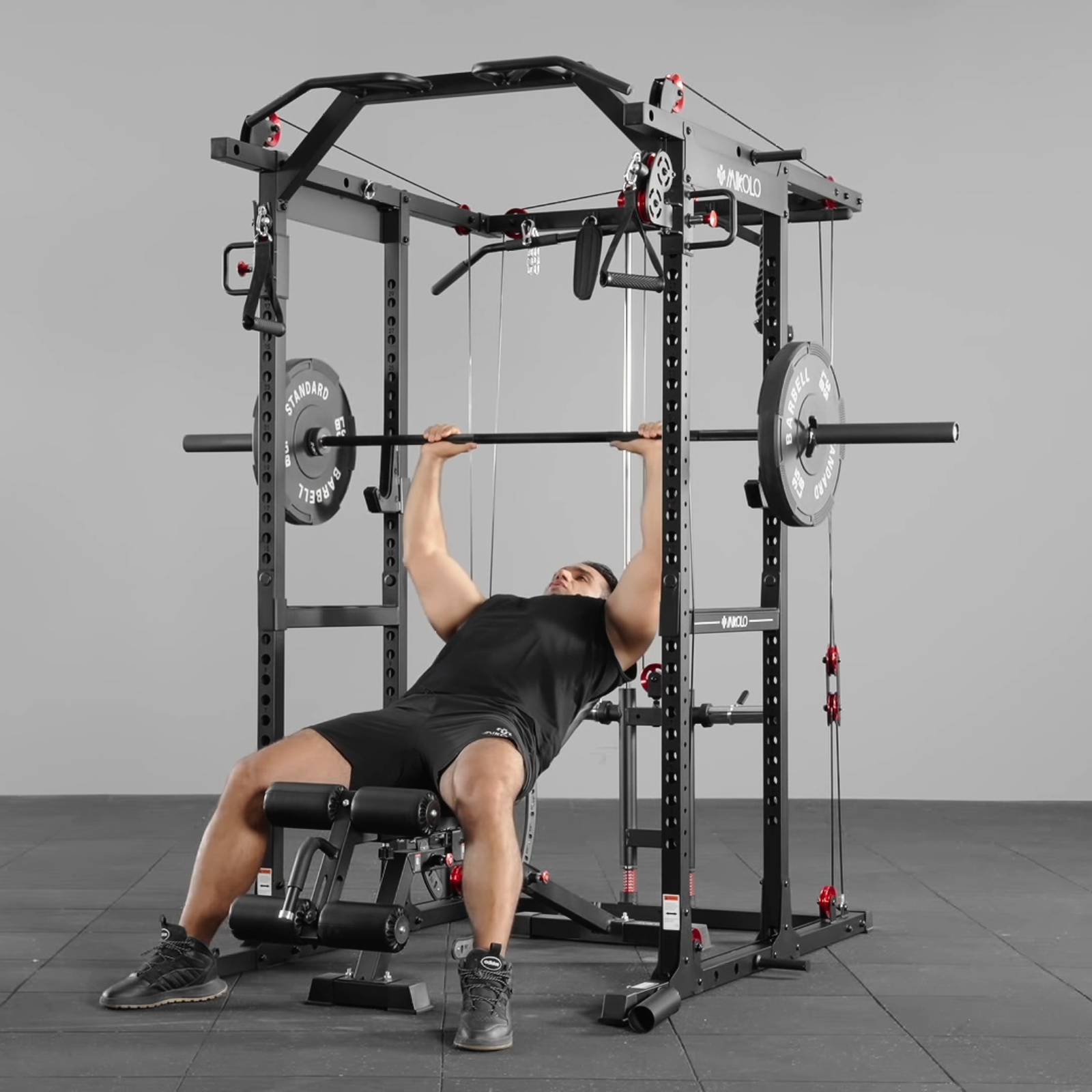 K6-2.0 Ultra All-in-One Power Rack Functional Trainer (UPGRADED)