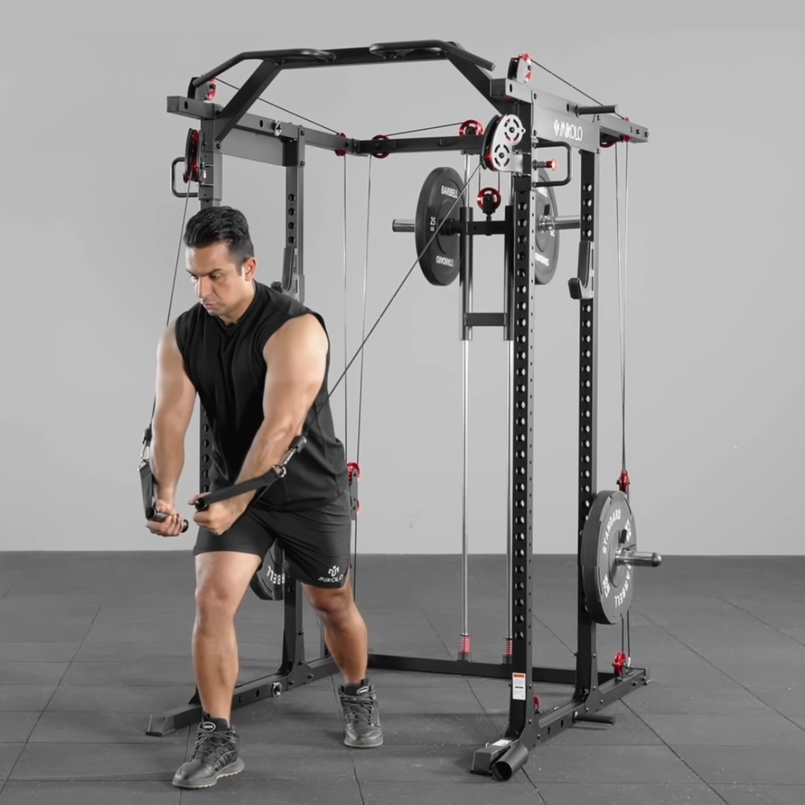 K6-2.0 Ultra All-in-One Power Rack Functional Trainer (UPGRADED)