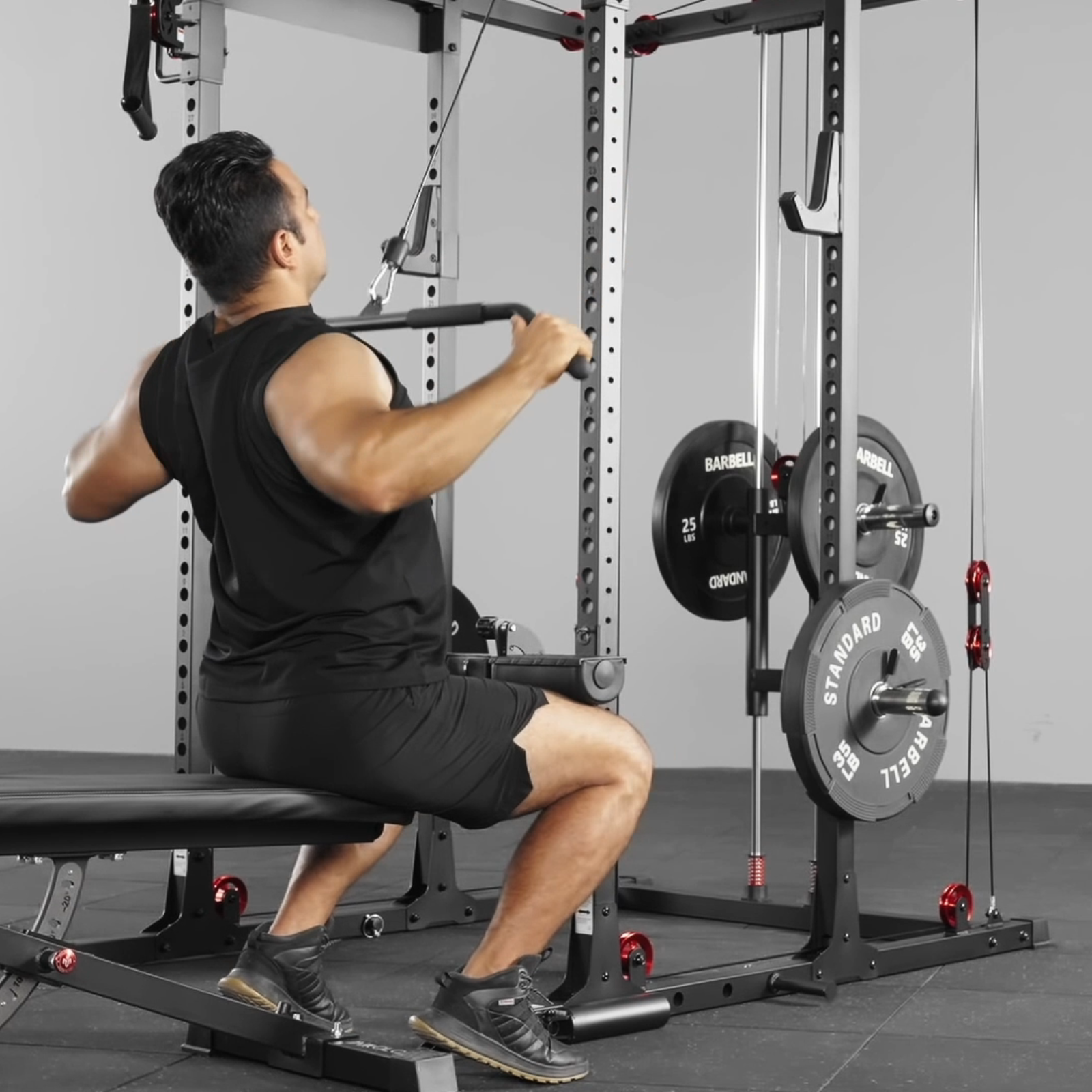 K6-2.0 Ultra All-in-One Power Rack Functional Trainer (UPGRADED)