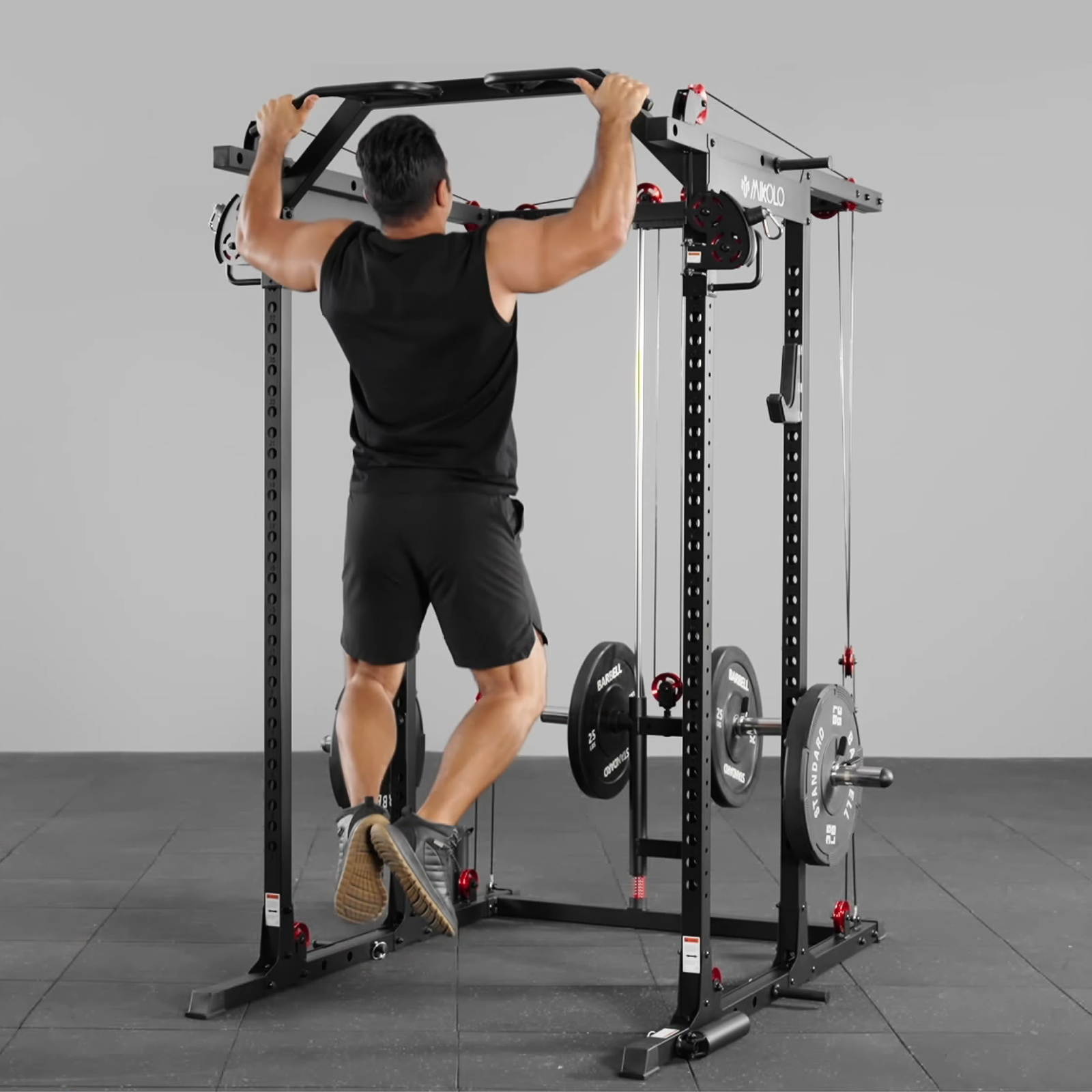 K6-2.0 Ultra All-in-One Power Rack Functional Trainer (UPGRADED)