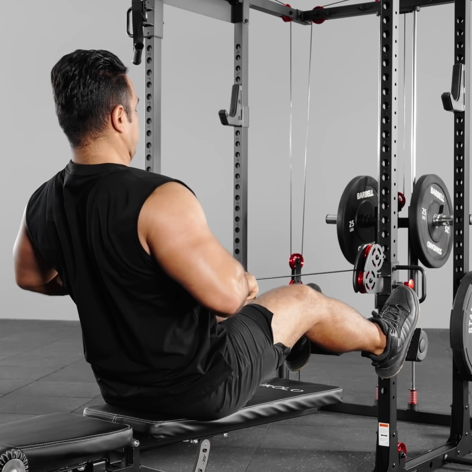 K6-2.0 Ultra All-in-One Power Rack Functional Trainer (UPGRADED)