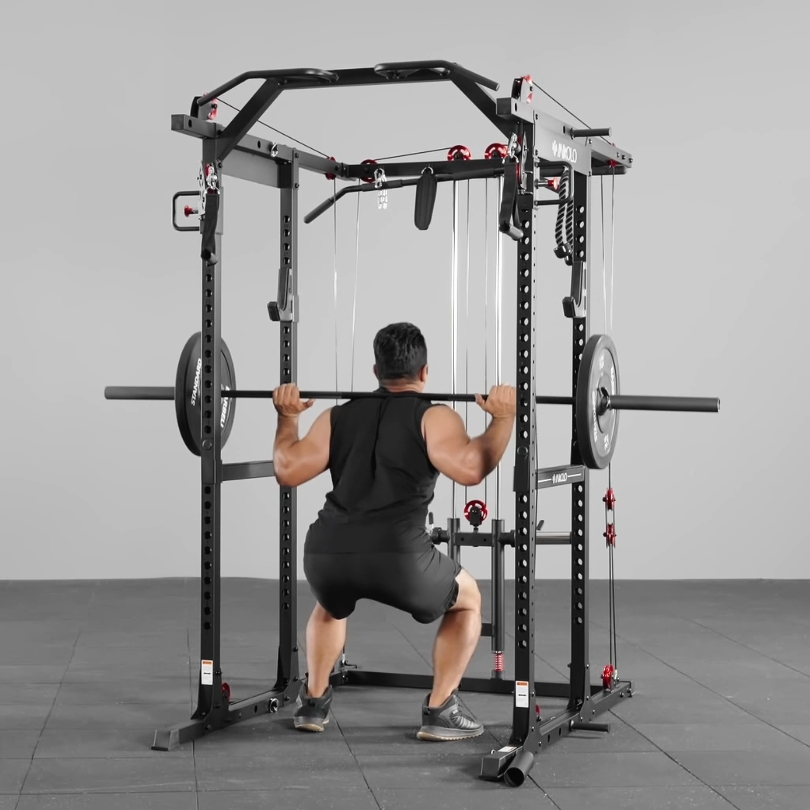 K6-2.0 Ultra All-in-One Power Rack Functional Trainer (UPGRADED)