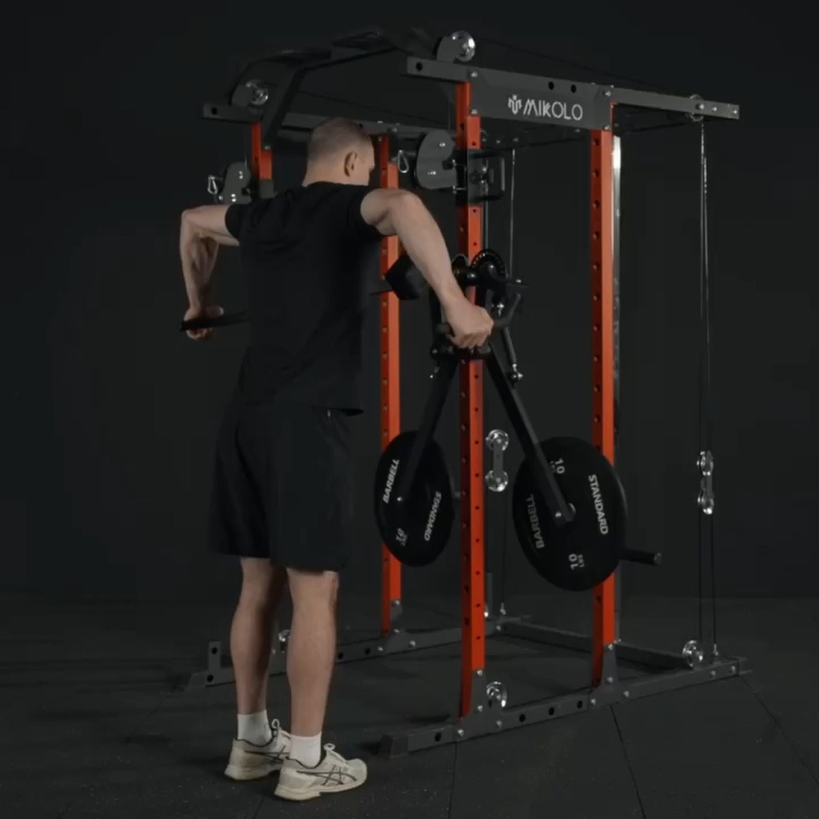 Rack Mounted Lateral Raise and Chest Fly