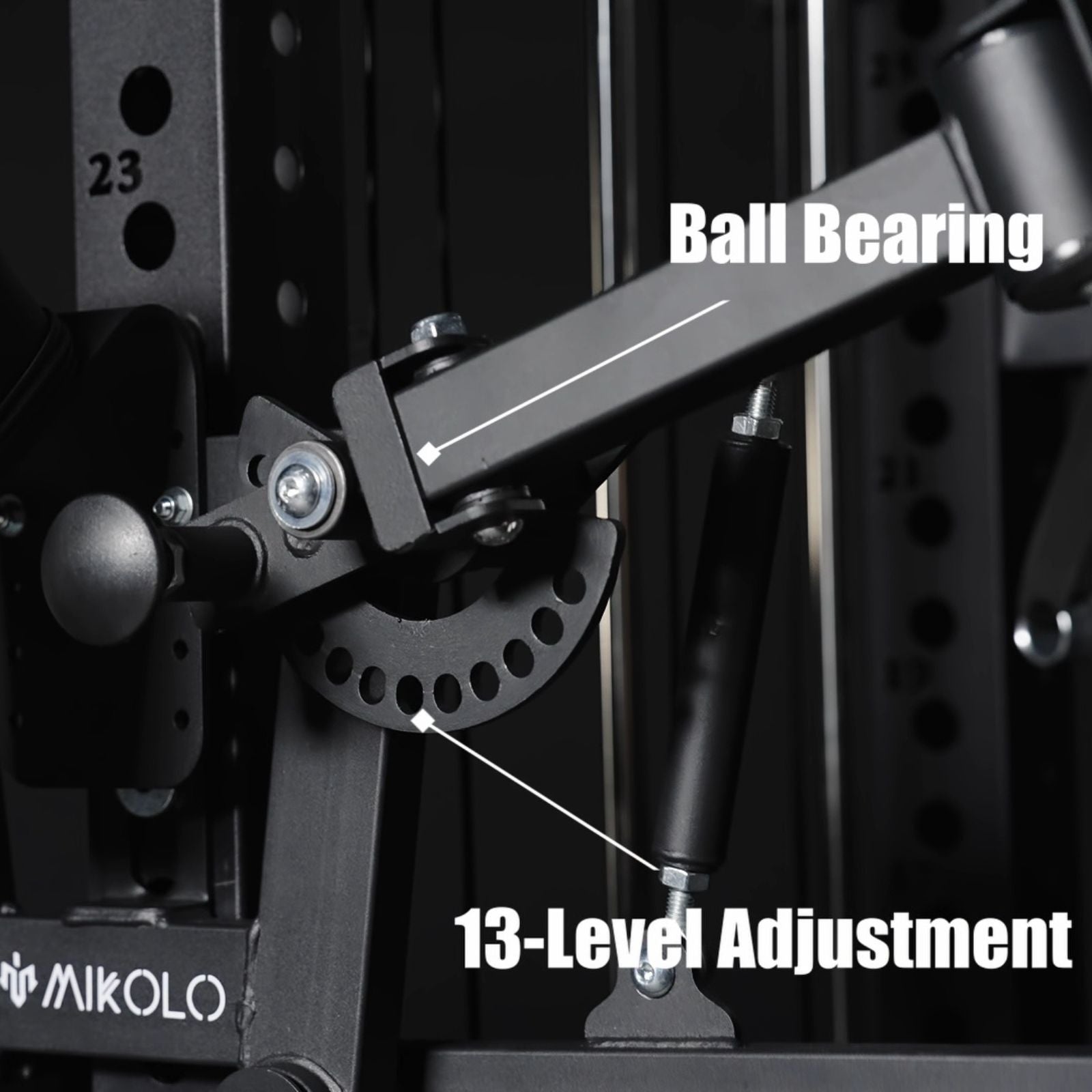 Rack Mounted Lateral Raise and Chest Fly