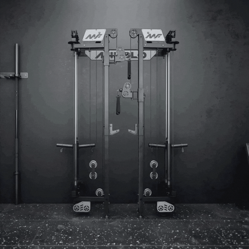 CHEETAH™ Power Rack Plegable de Pared con Entrenamiento Funcional