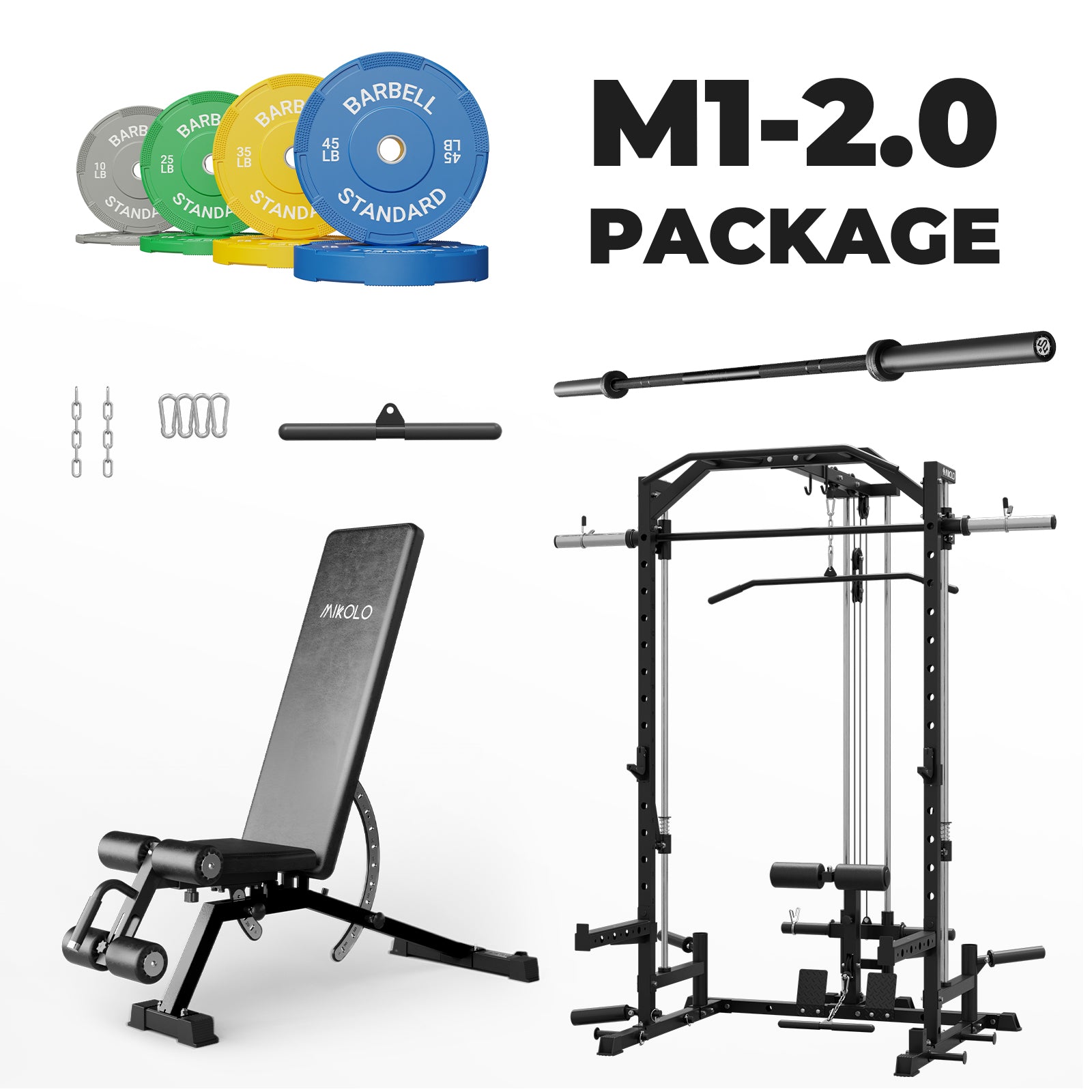 M1-2.0 Home Gym Package
