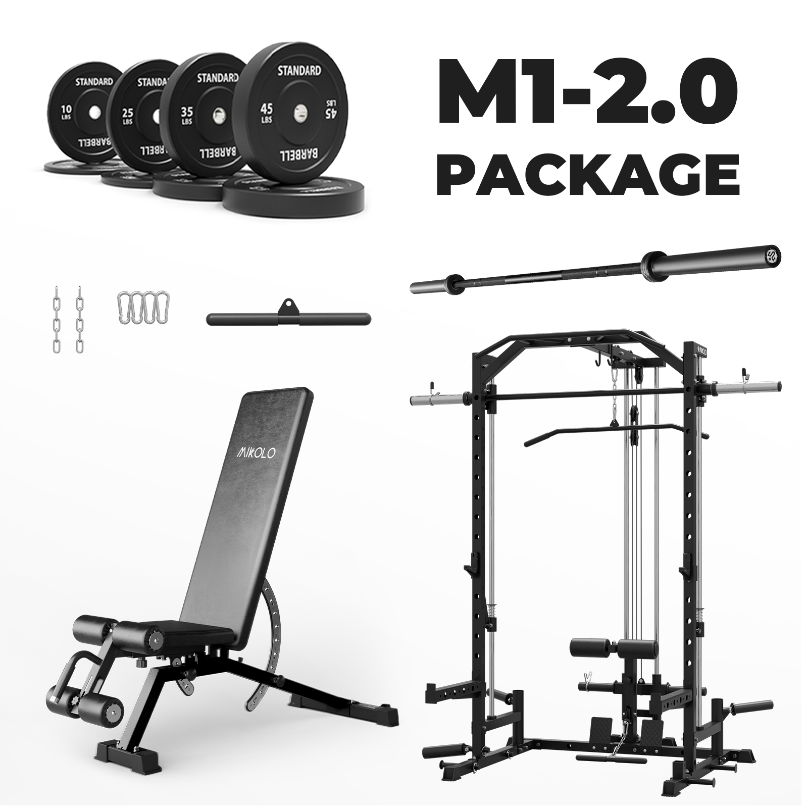 M1-2.0 Home Gym Package