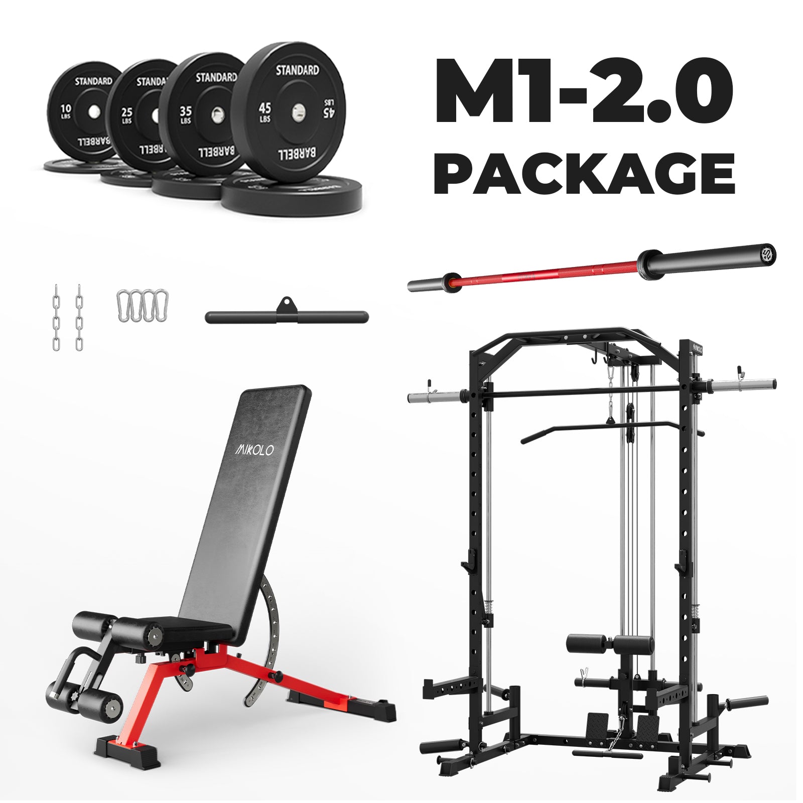 M1-2.0 Home Gym Package