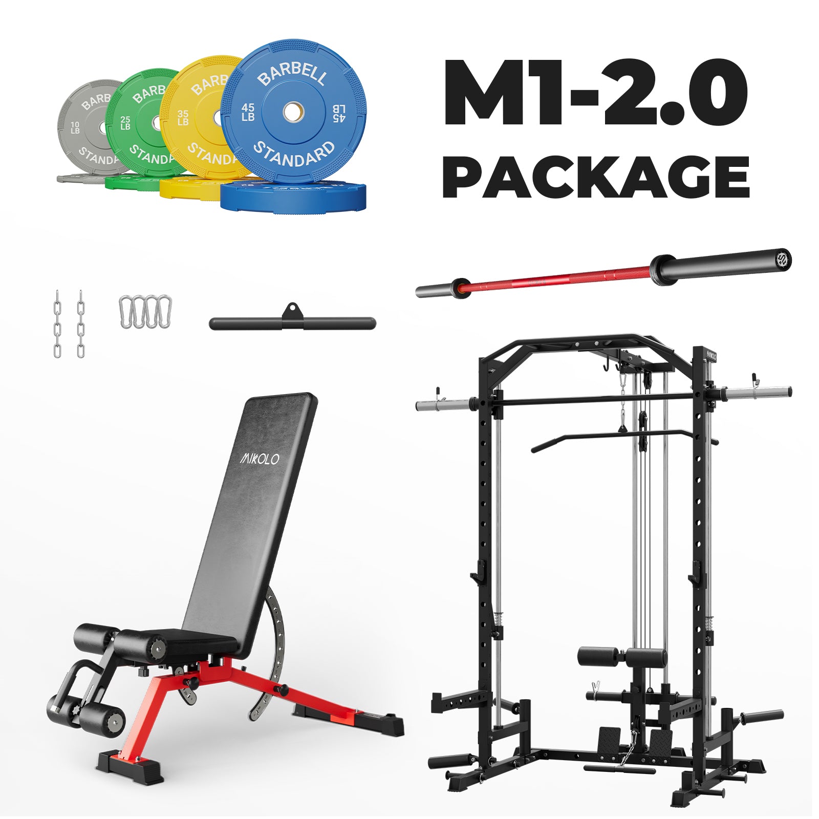 M1-2.0 Home Gym Package