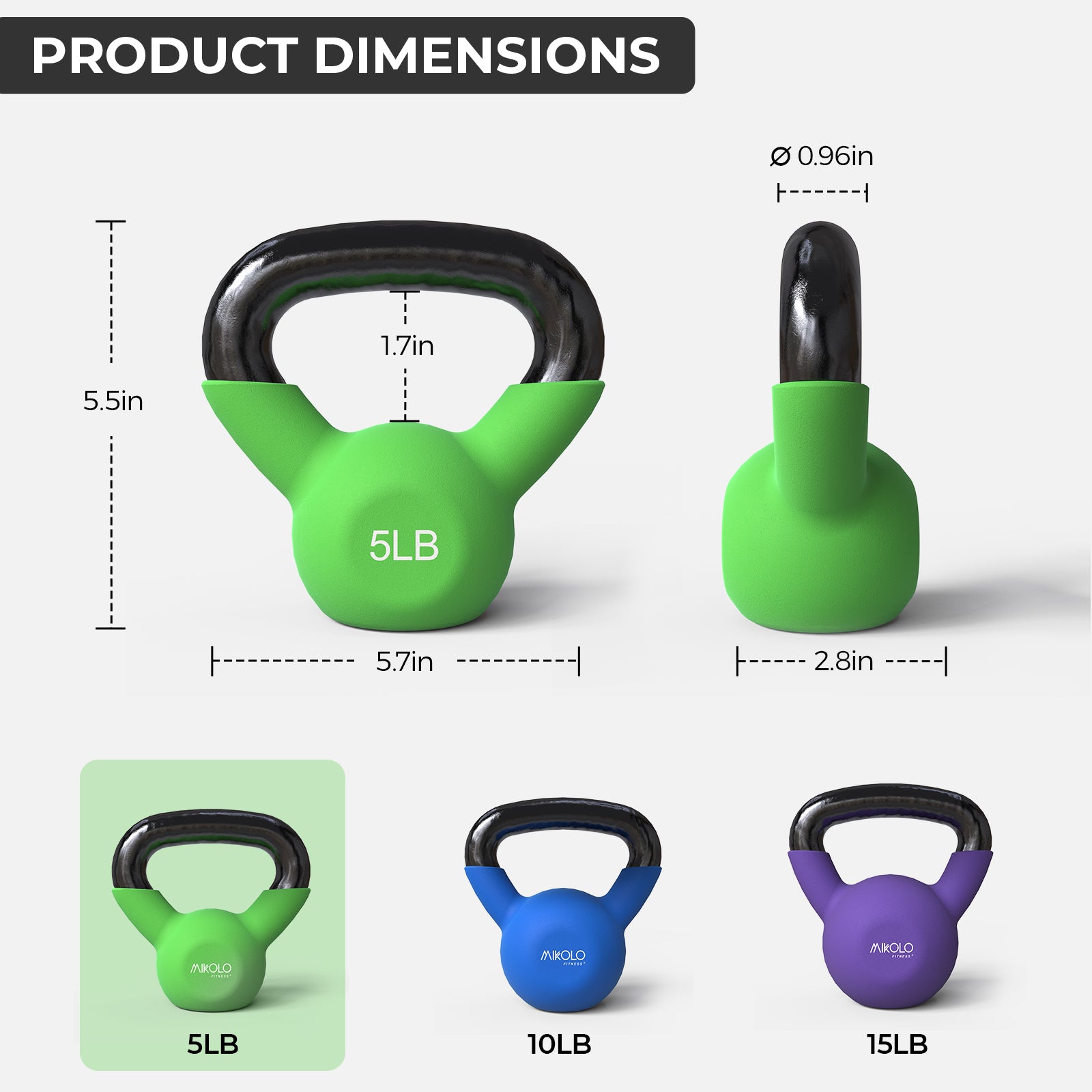 Cast Iron Kettlebell KB03