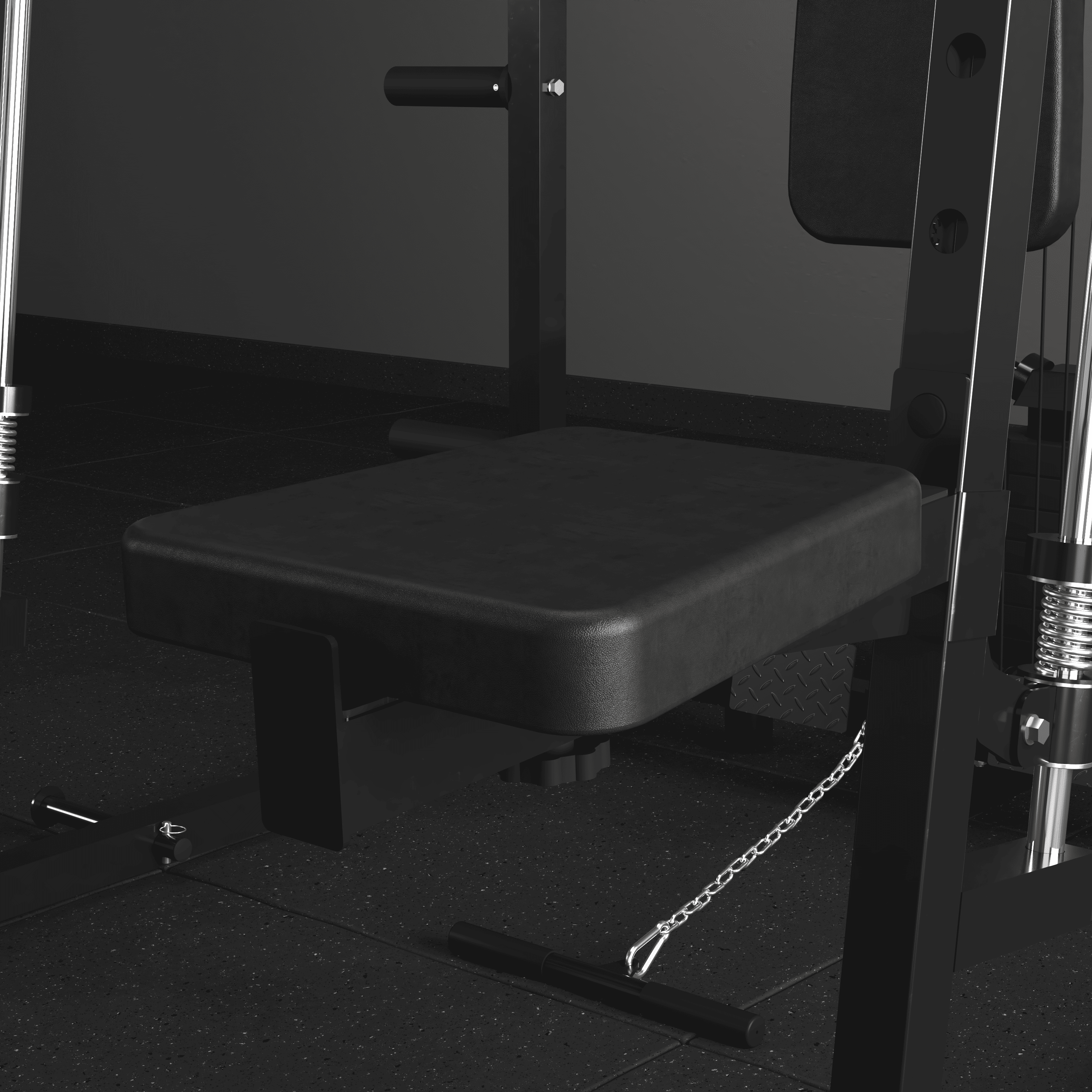 Hippo-Pro Smith Machine With Pec Deck Combo & Weight Stack System