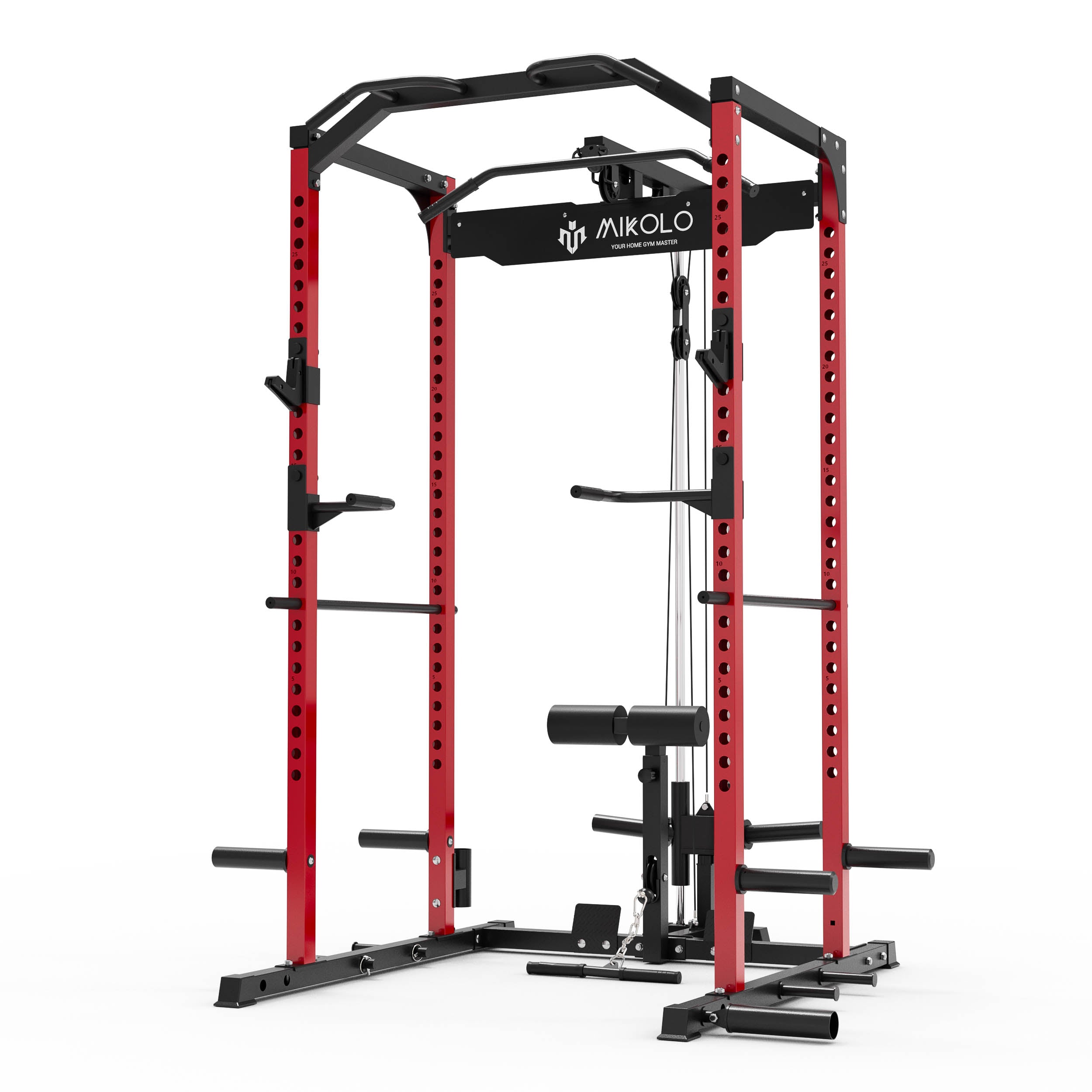 F4 Power Rack with Lat Pull Down System