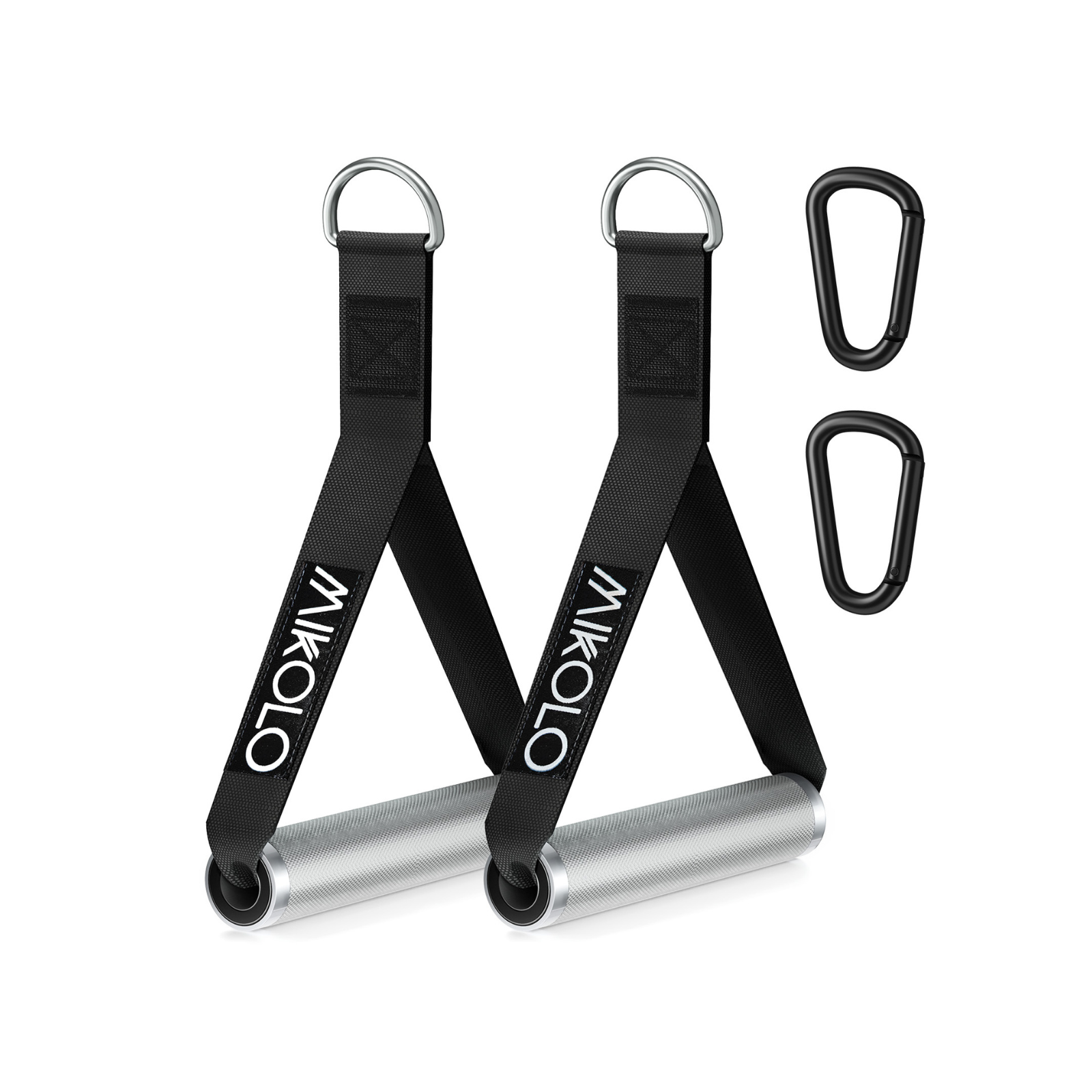 Knurled Handles Pair with Bearings