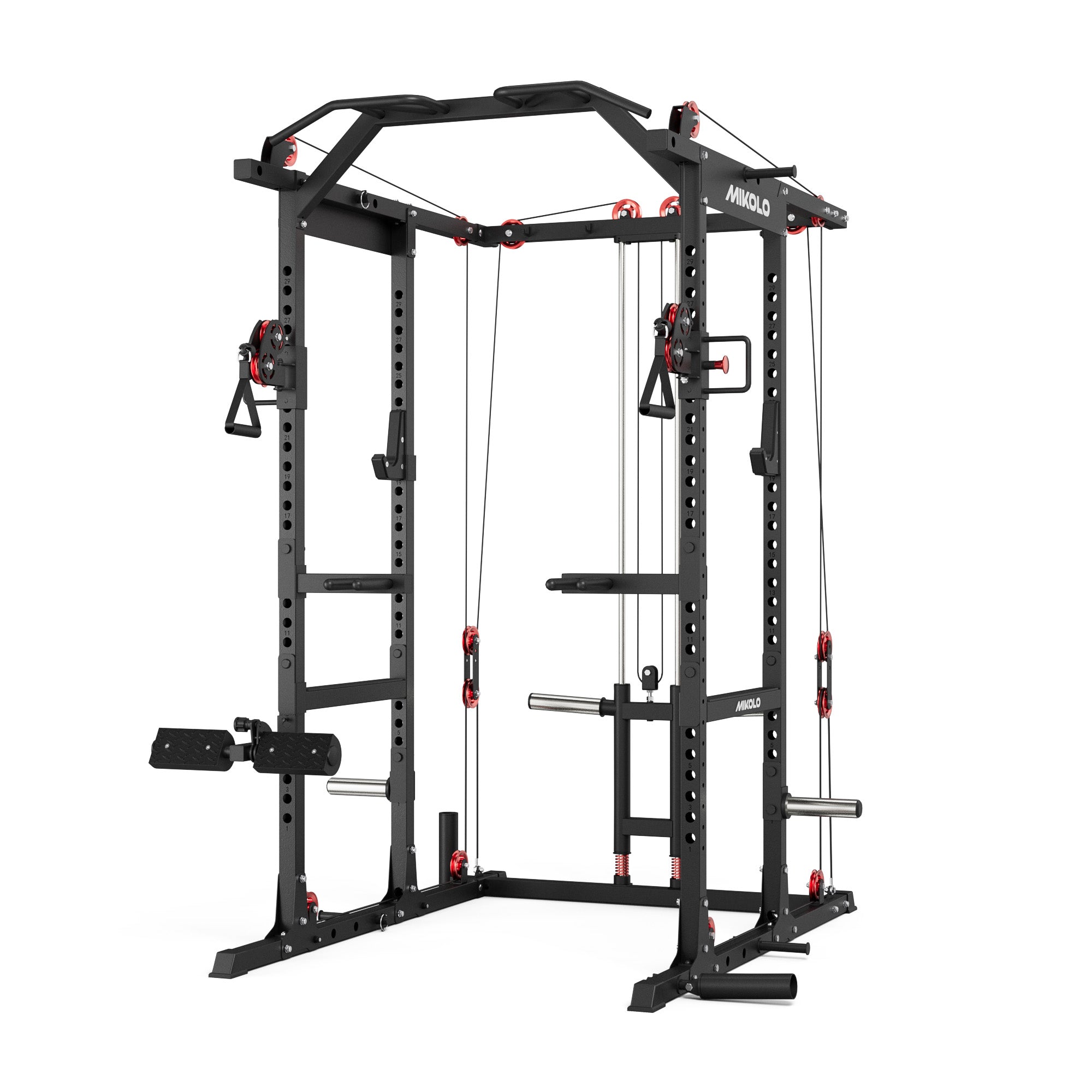 K6-2.0 Ultra All-in-One Power Rack Functional Trainer (UPGRADED)