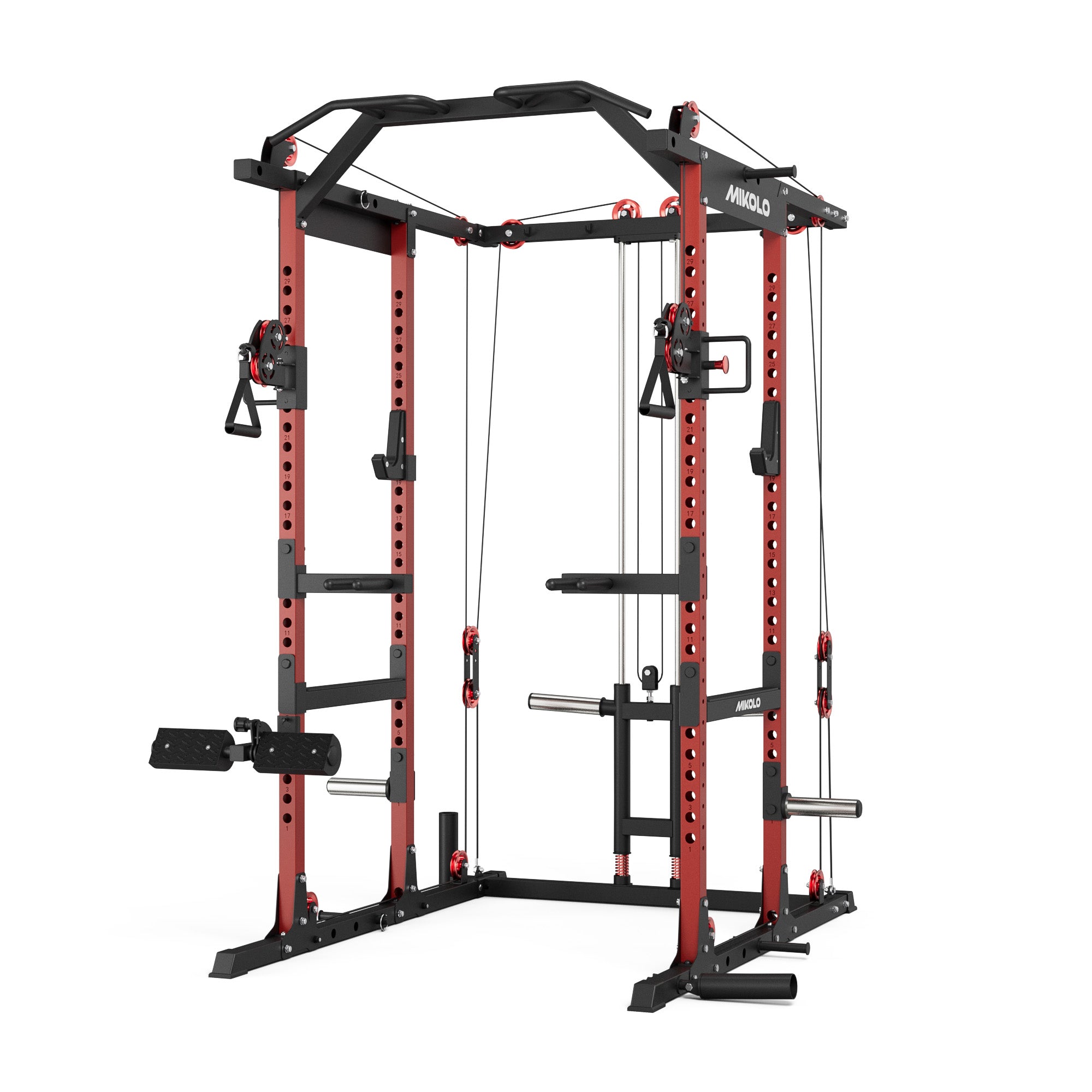K6-2.0 Ultra All-in-One Power Rack Functional Trainer (UPGRADED)
