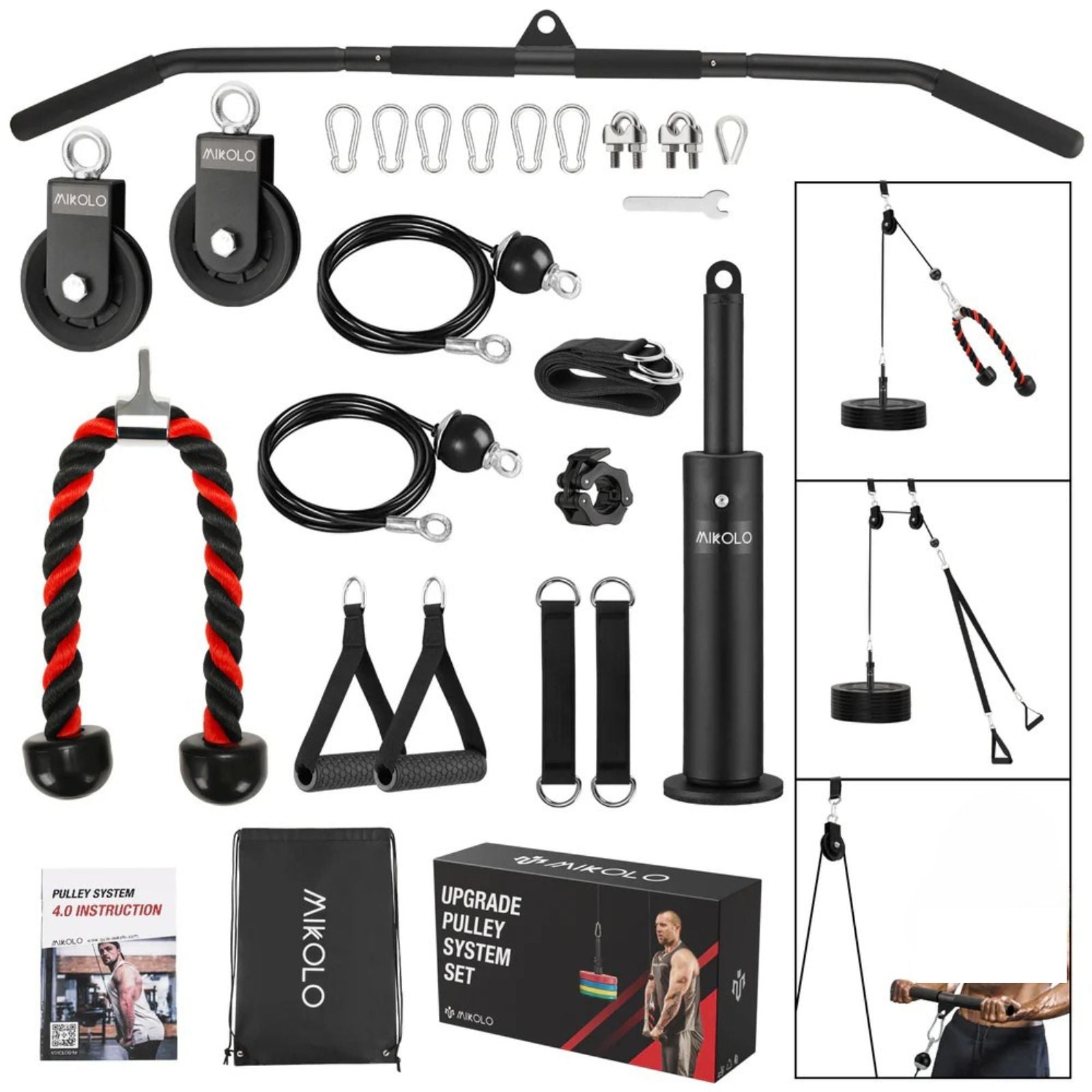Lat Lift Cable Pulley System - Main Image