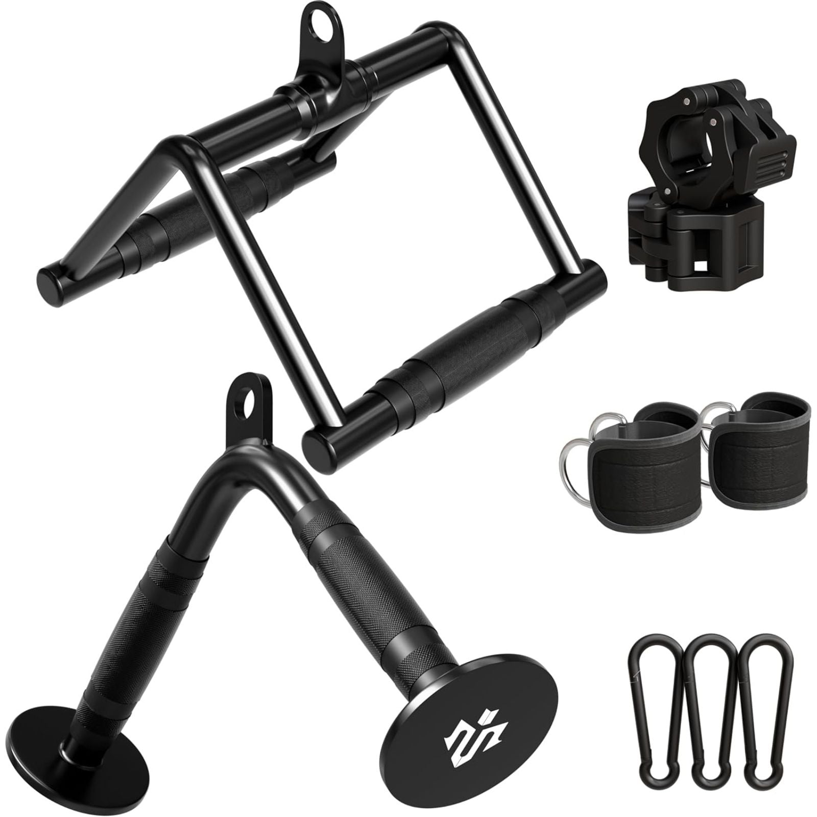 Juego de Mangos de Cable Mejorados - 6 piezas - Recubrimiento Negro