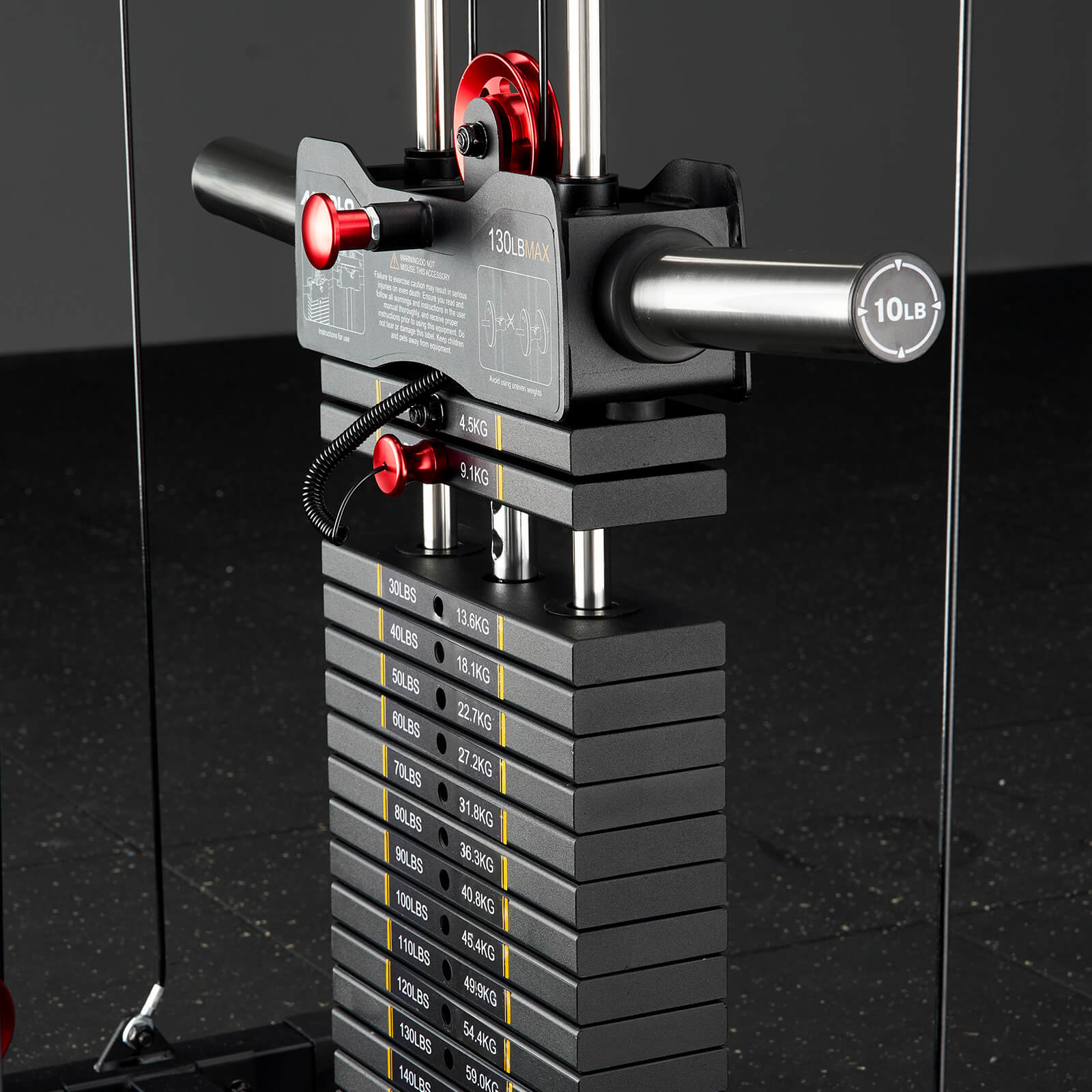 K6-2.0 Ultra Selectorized Weight Stack Upgrade Kit - 160 lb
