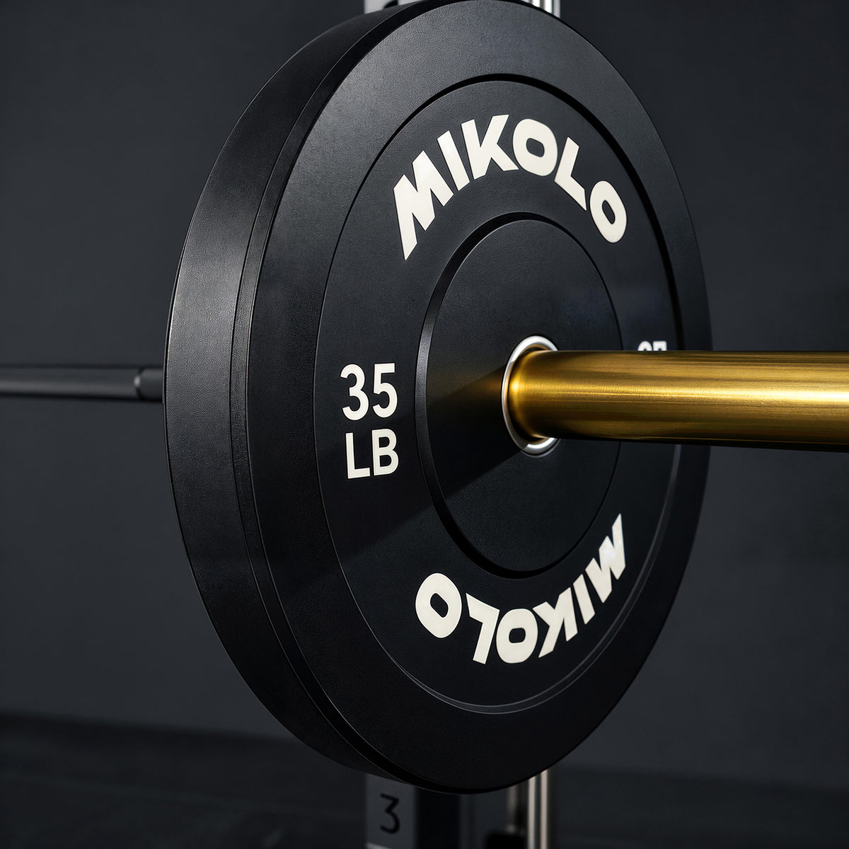 Black Bumper Plates WP05 - 230 lbs set