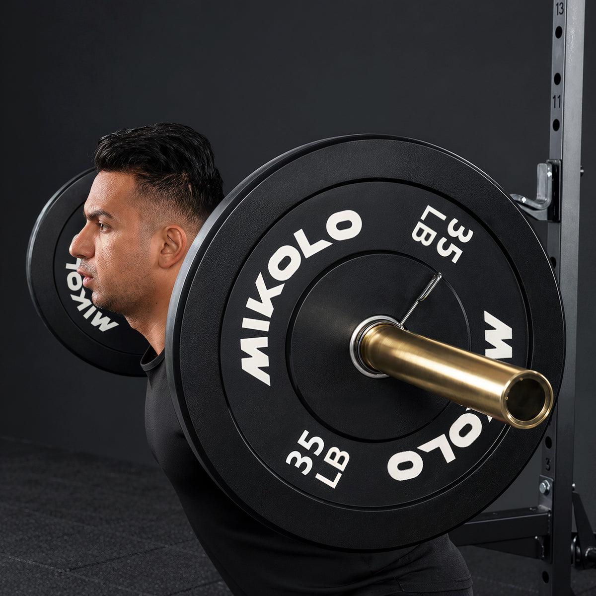 Black Bumper Plates WP05 - 230 lbs set