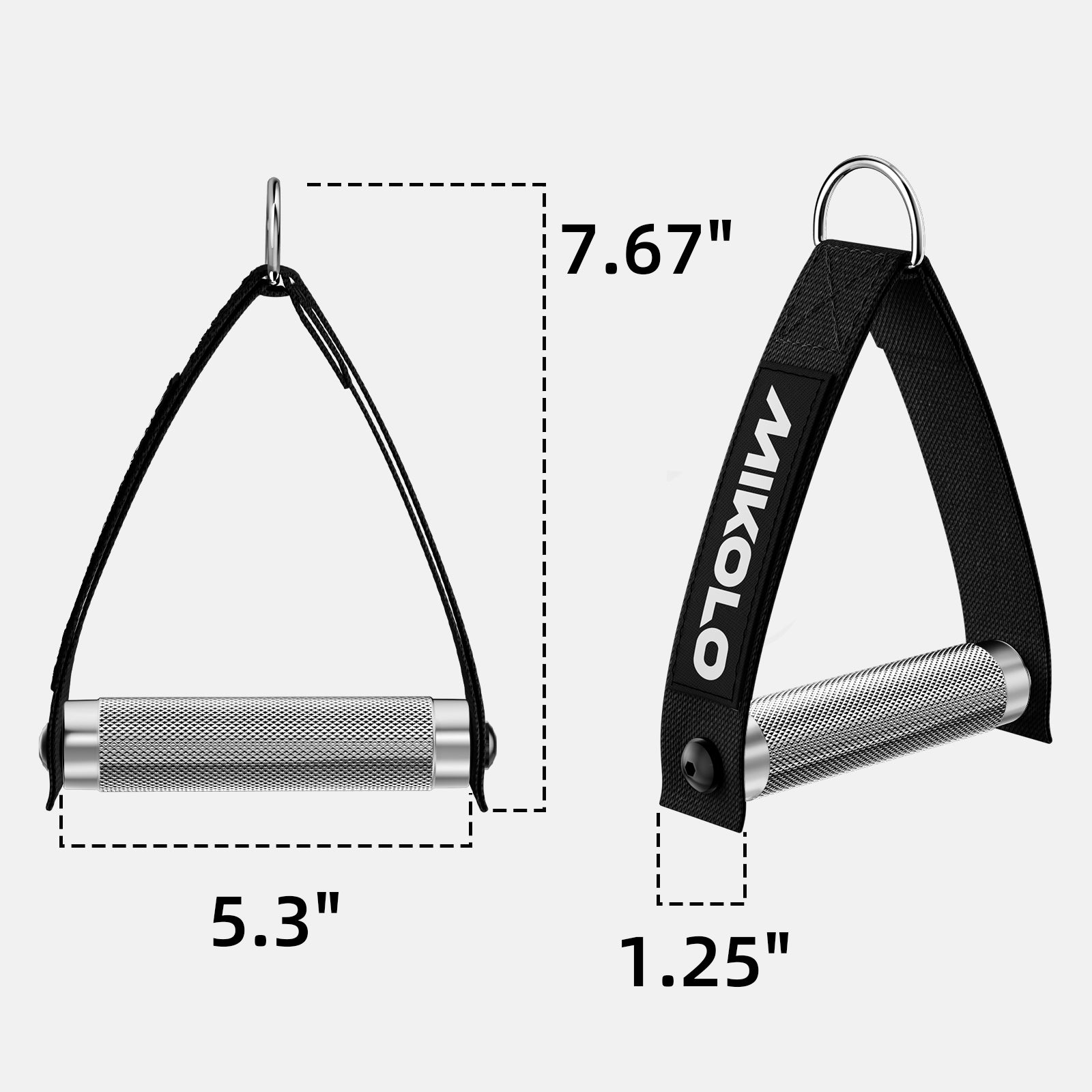 Aluminum Alloy Handles with Bearing