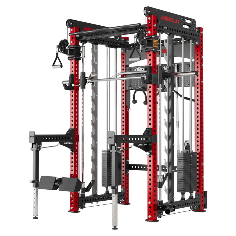 ANUBIS™-2.0 Ultimate All-In-One Smith Machine — Red