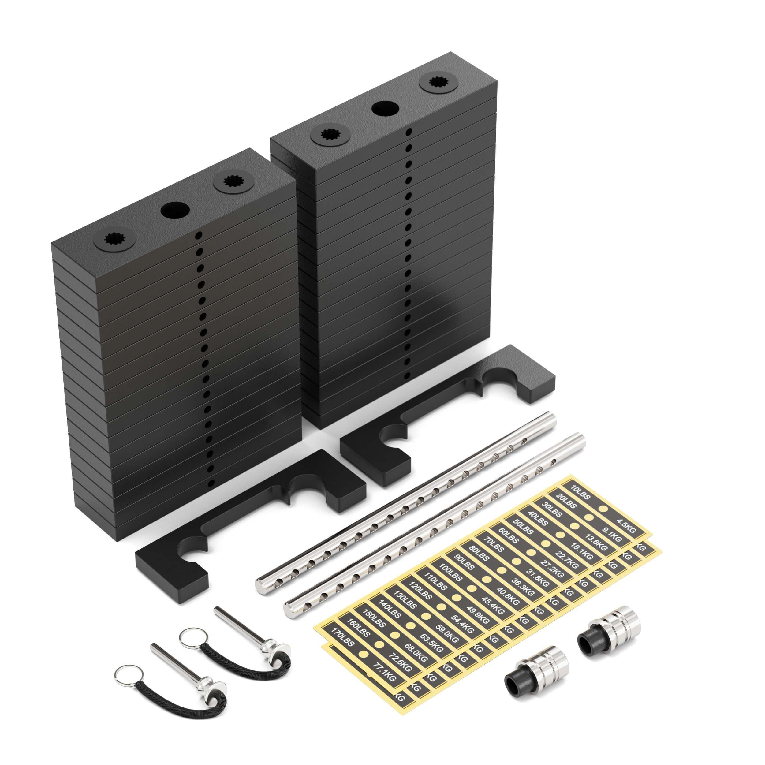 ANUBIS™ Selectorized Weight Stack Upgrade Kit - 350 lb