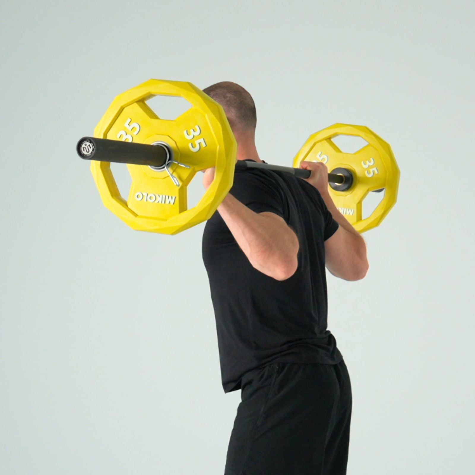 Ez-grip Color Rubber Coated Olympic Weight Plates