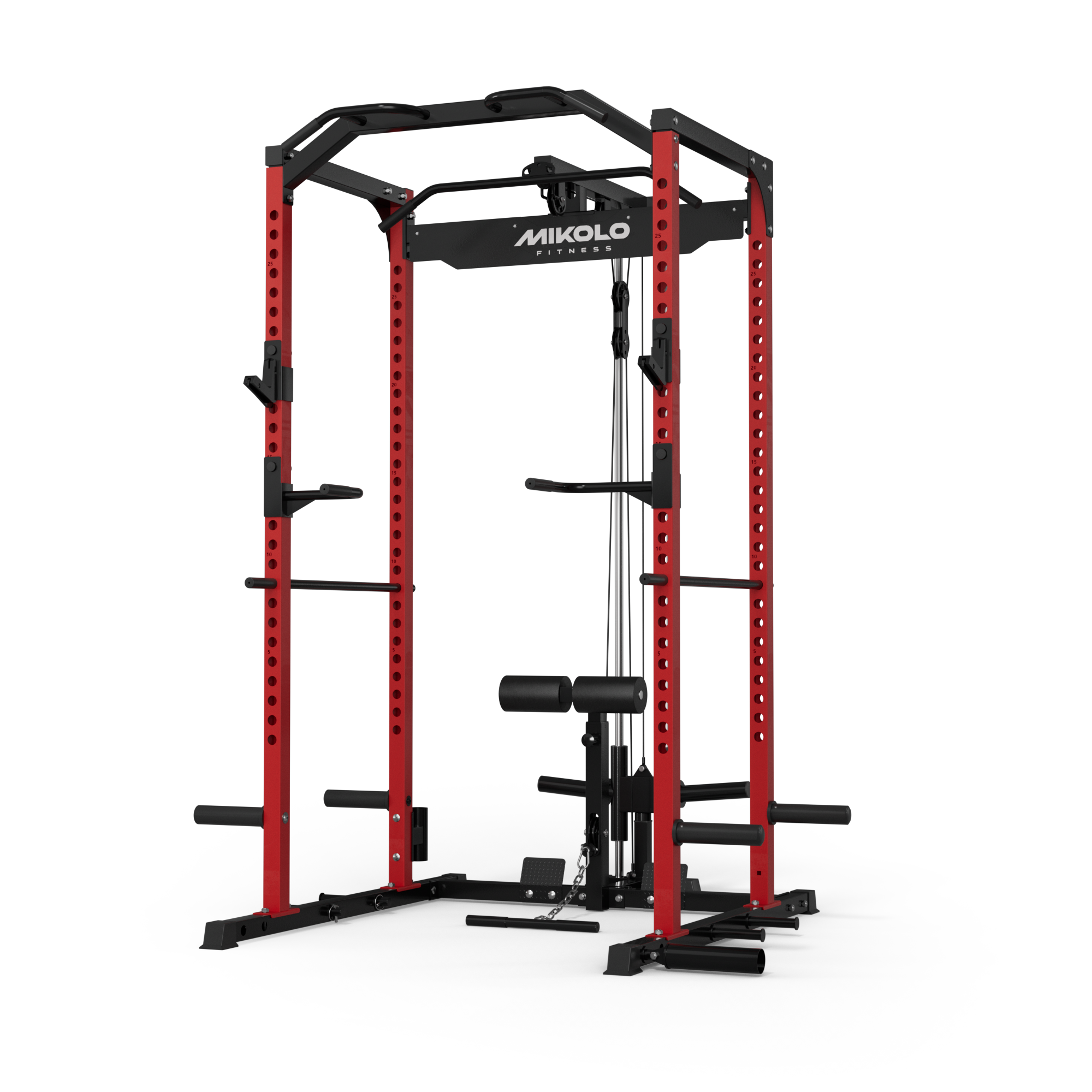 F4 Power Rack with Lat Pull Down System