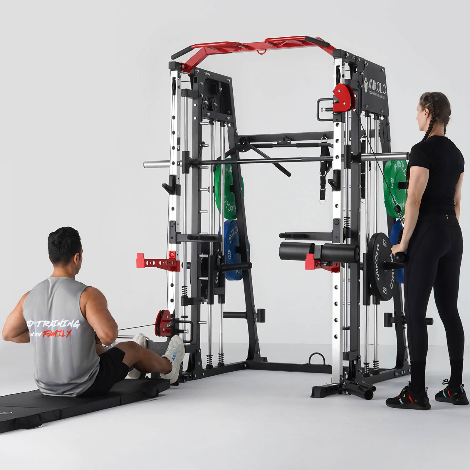 M4-1.0 All-in-One Smith Machine Functional Trainer