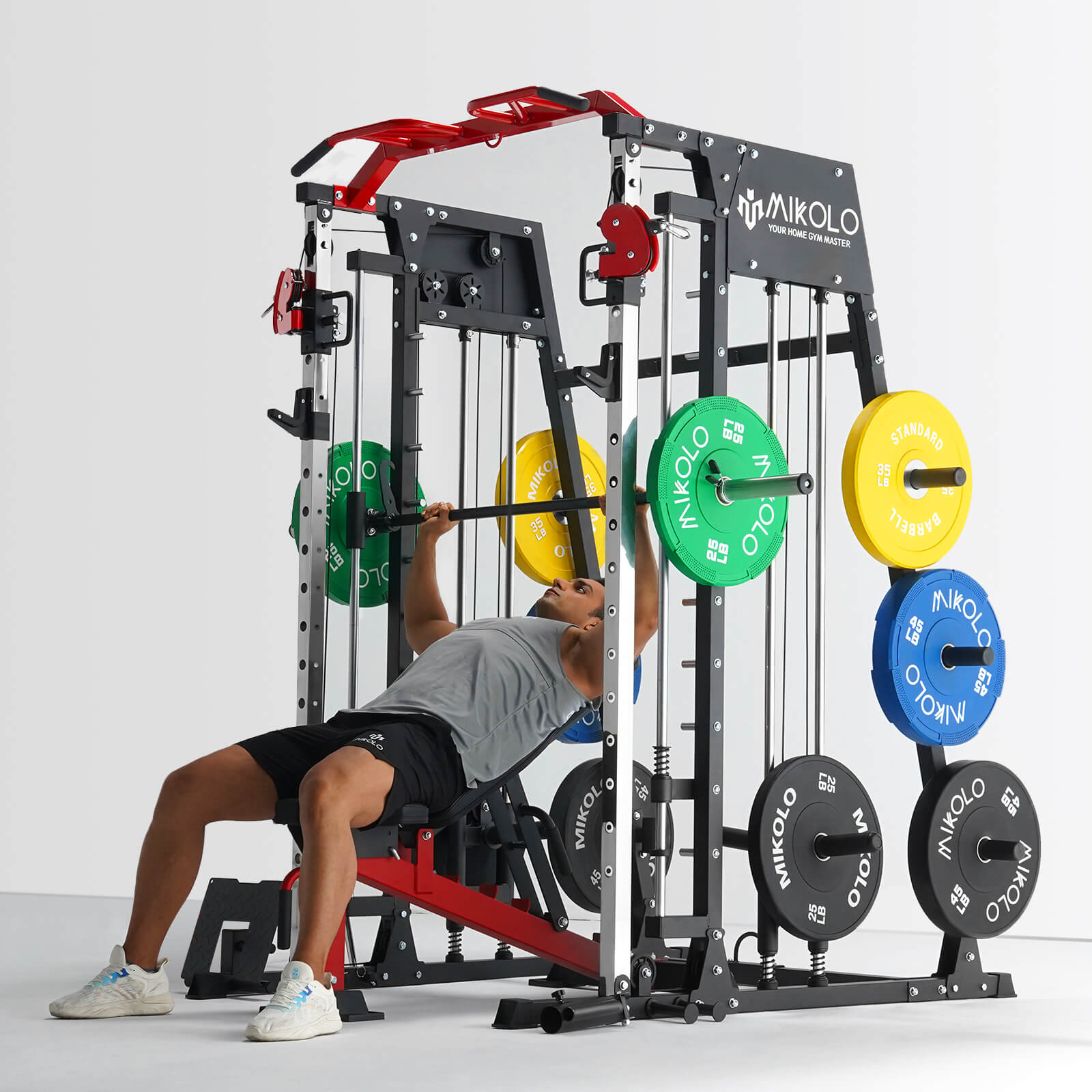 M4-1.0 All-in-One Smith Machine Functional Trainer