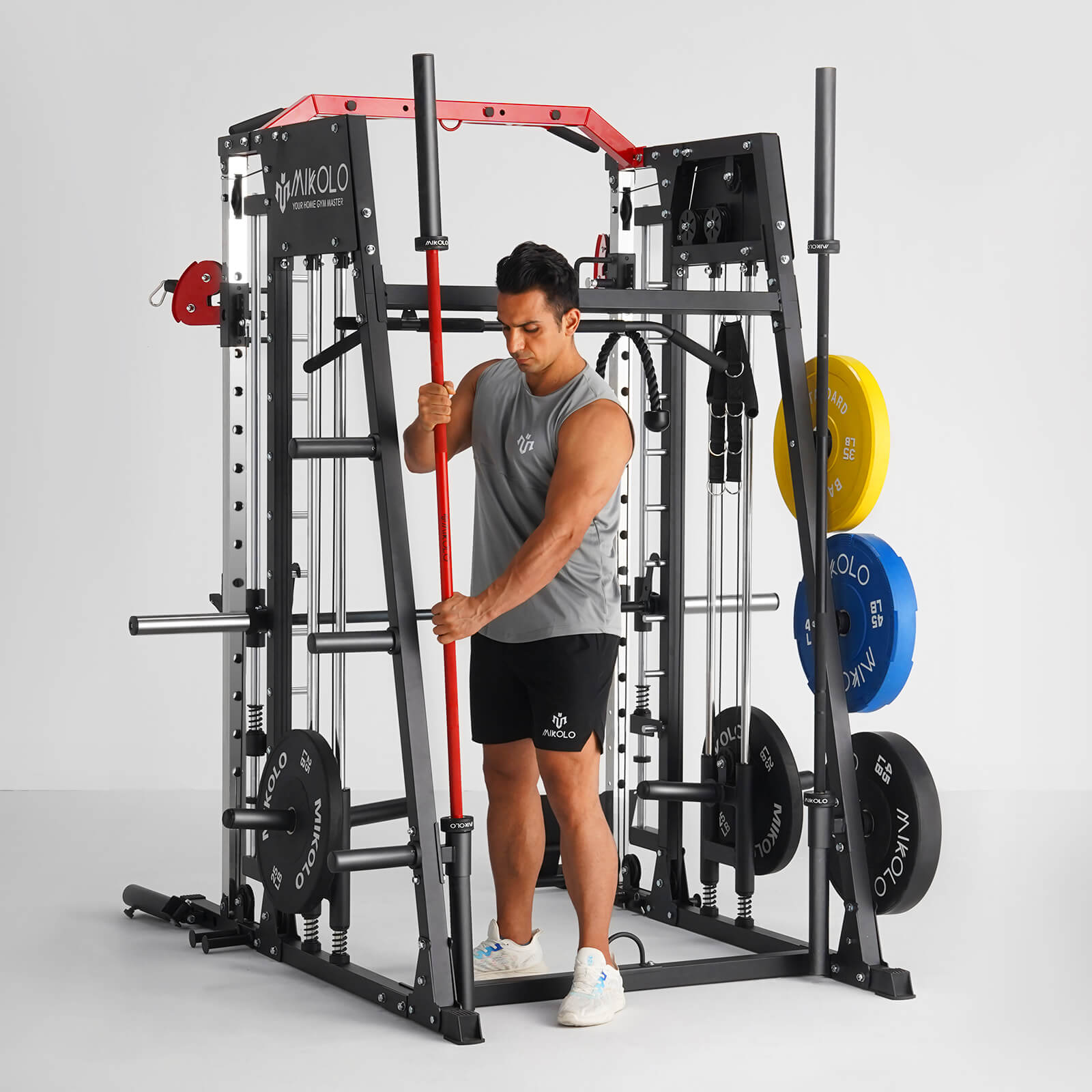 M4-1.0 All-in-One Smith Machine Functional Trainer