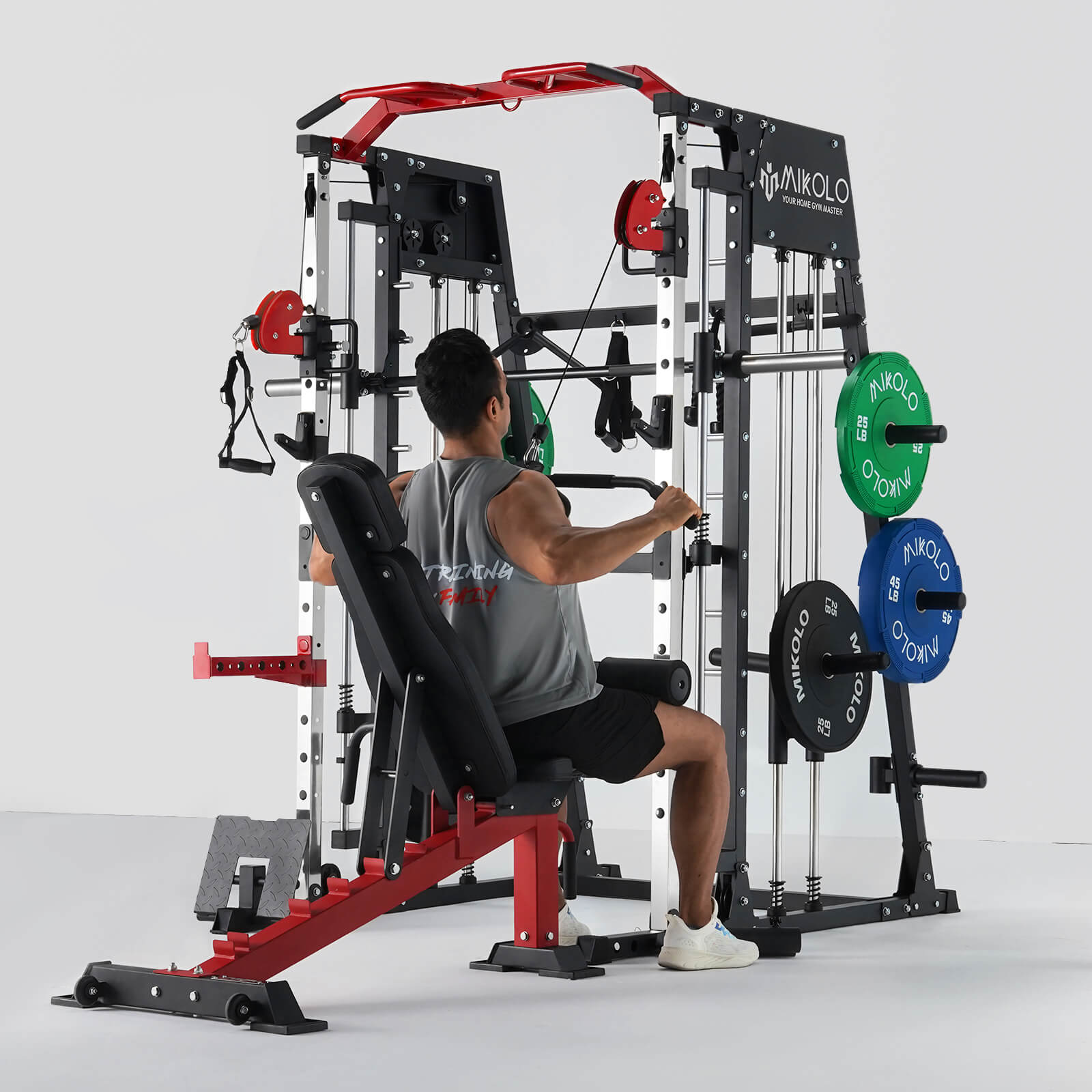 M4-1.0 All-in-One Smith Machine Functional Trainer