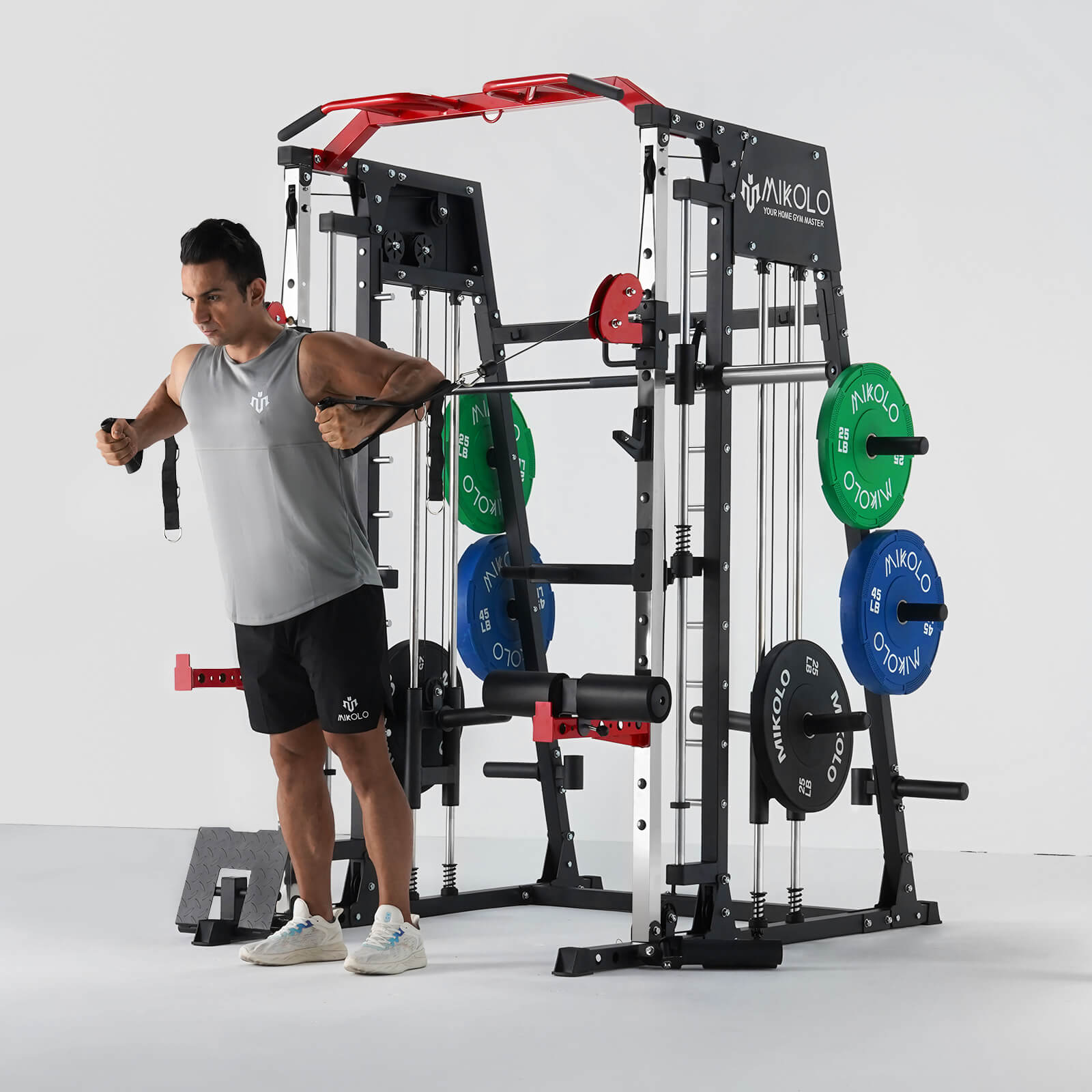M4-1.0 All-in-One Smith Machine Functional Trainer