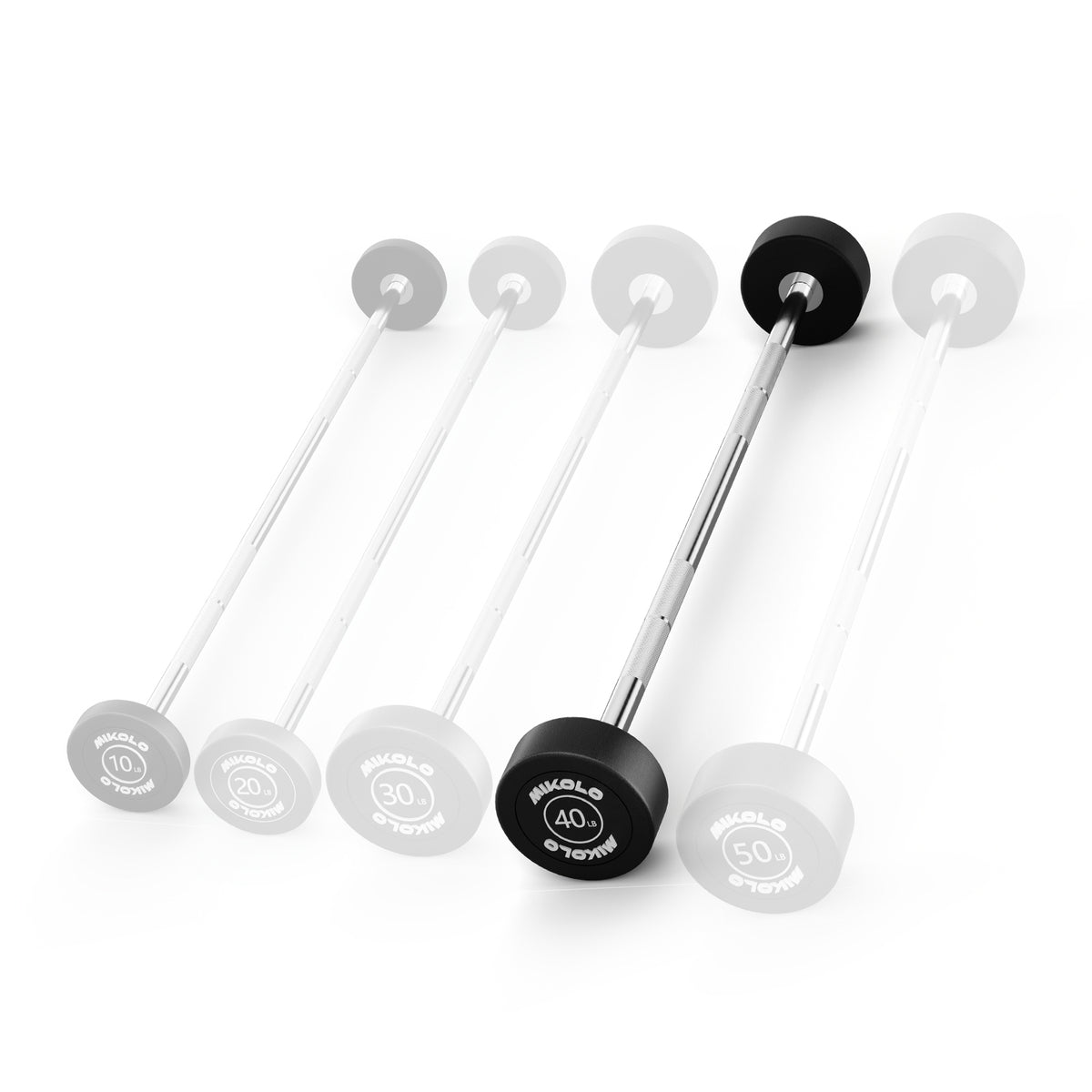 Fixed Weight EZ Straight Barbell