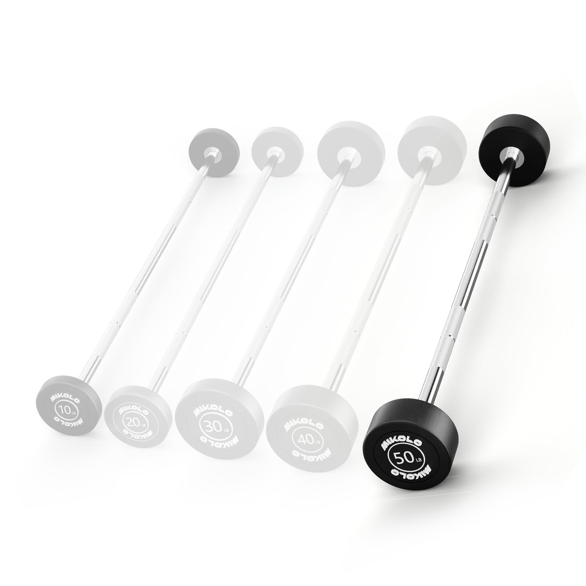 Fixed Weight EZ Straight Barbell
