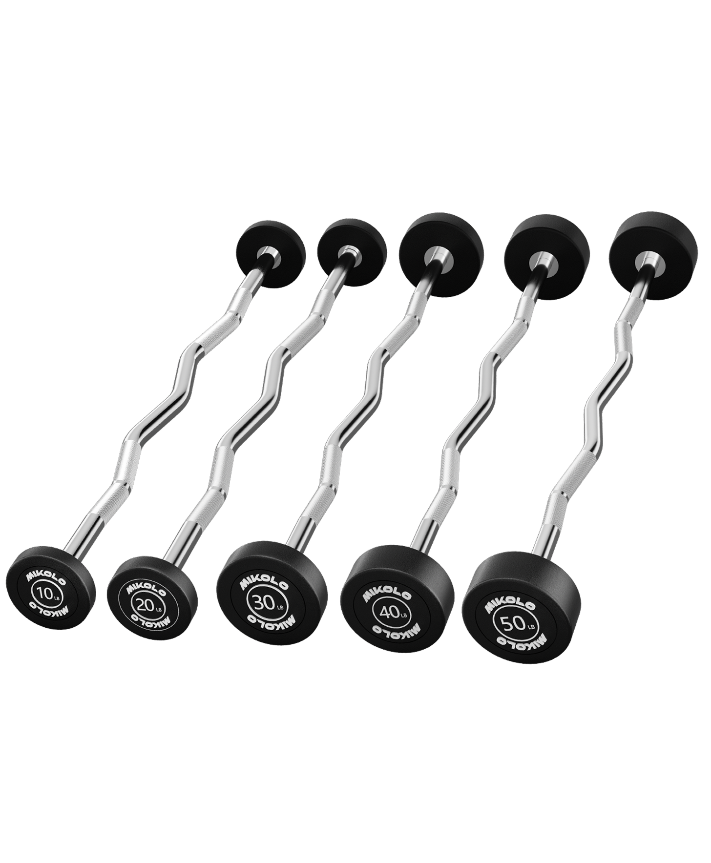 Fixed Weight EZ Curl Barbell